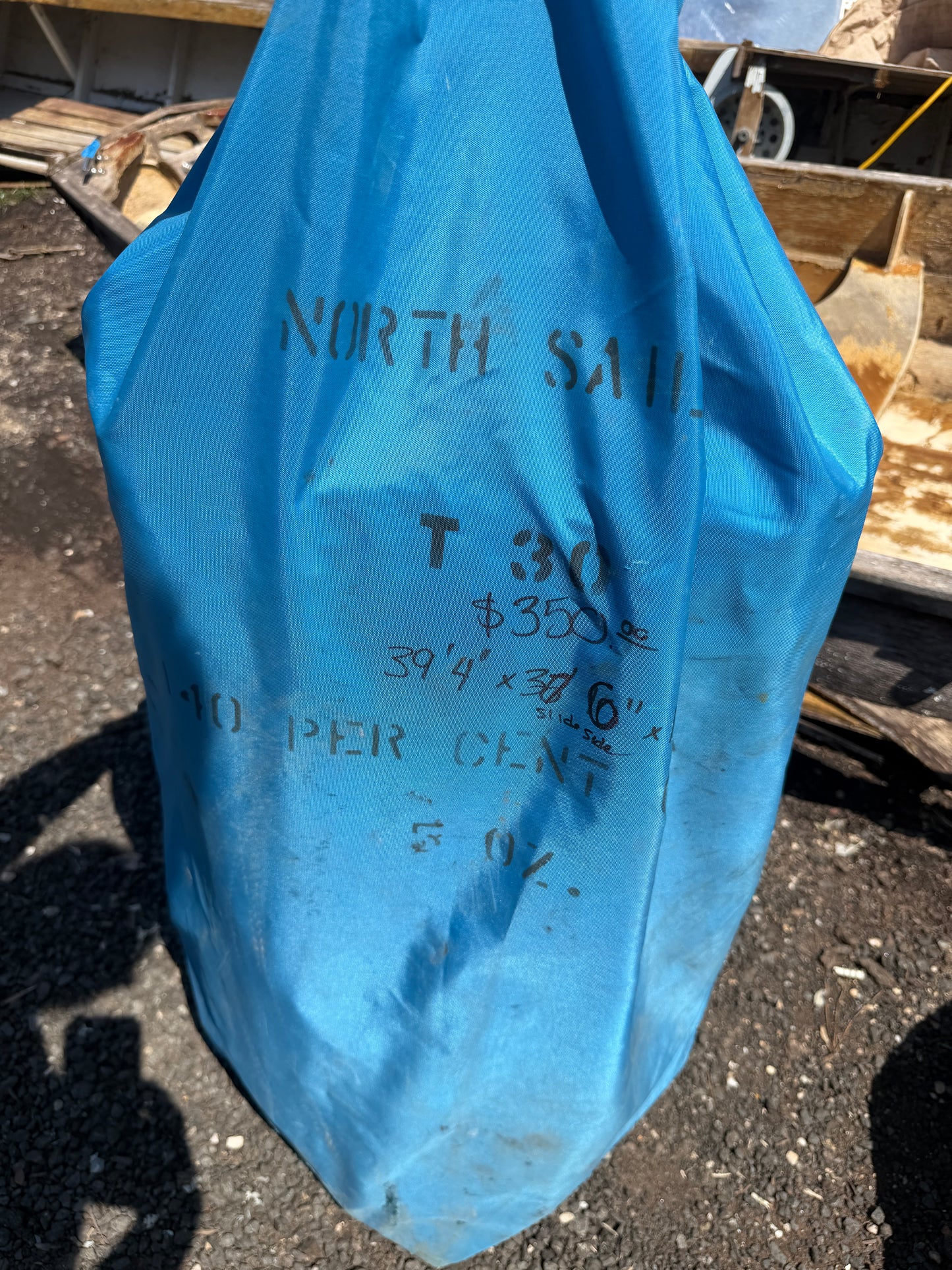 Tartan 30 - 40% - 5oz Main Sail - 37'6" (Slide Side) x 39'4" x 11'3"