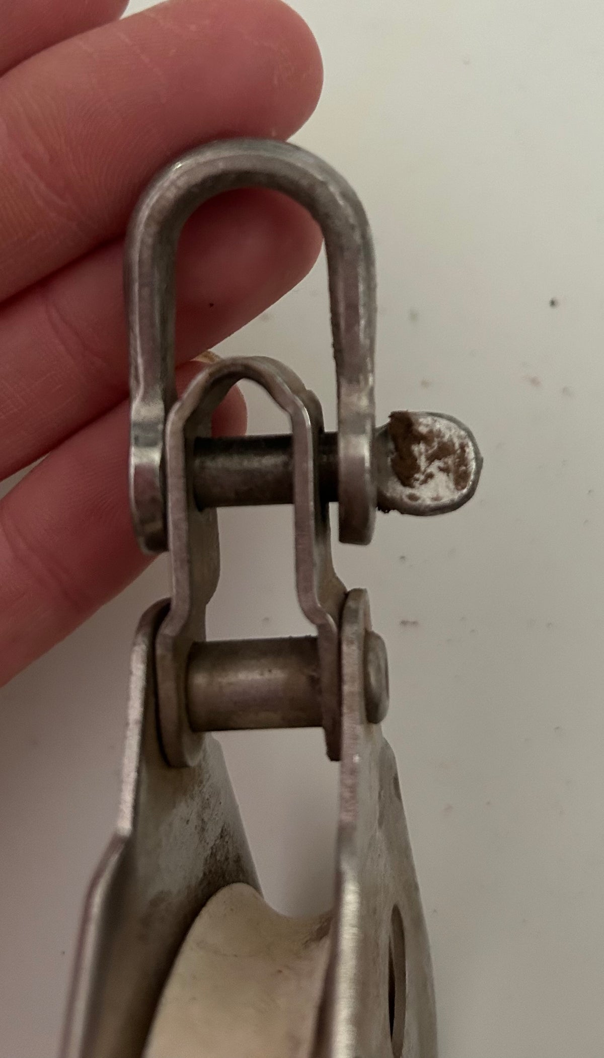 Schaefer Aluminum Fiddle Block - 1/2" line