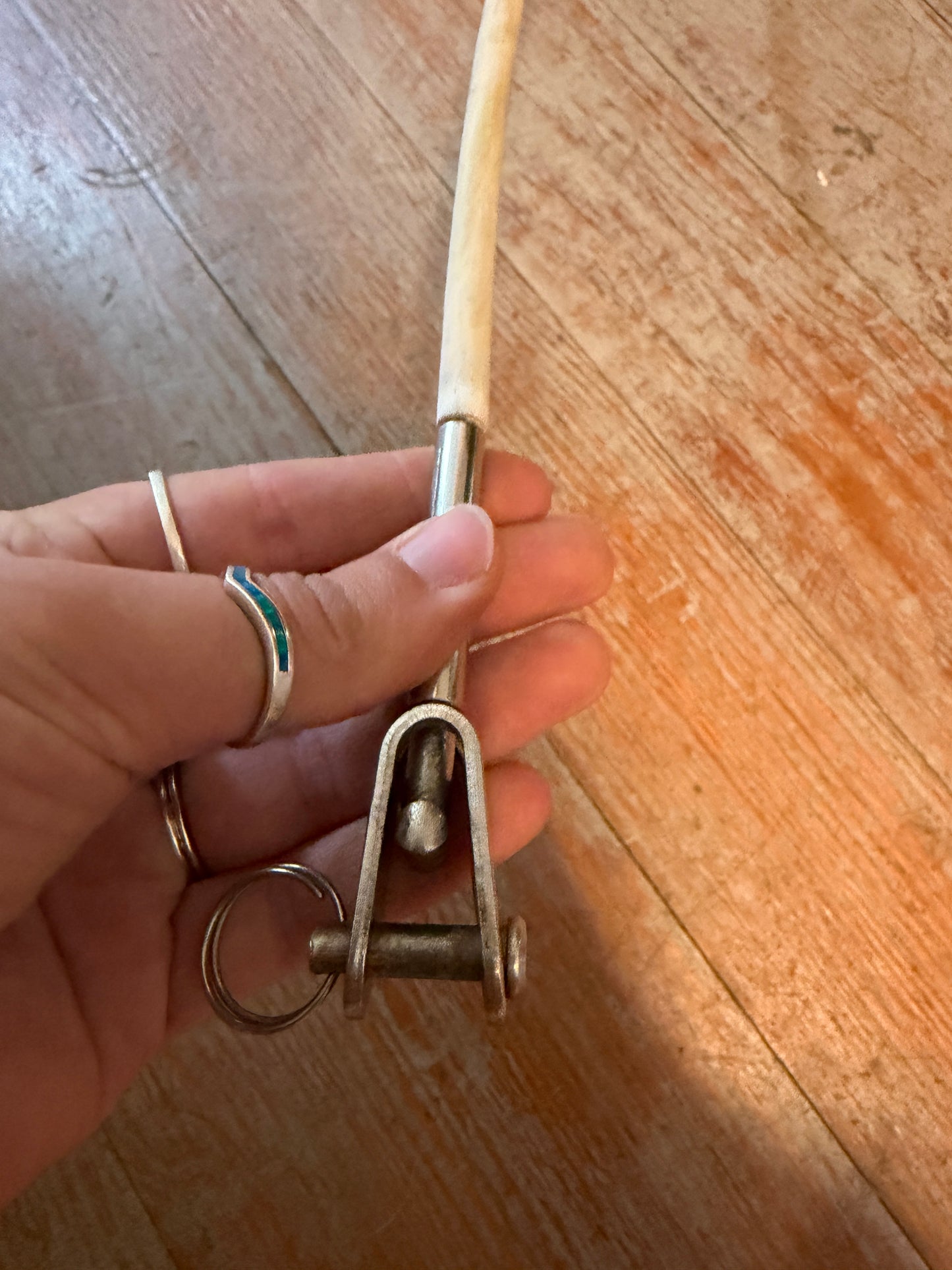 20" Length Lifeline Gate - Bronze Pelican Hook