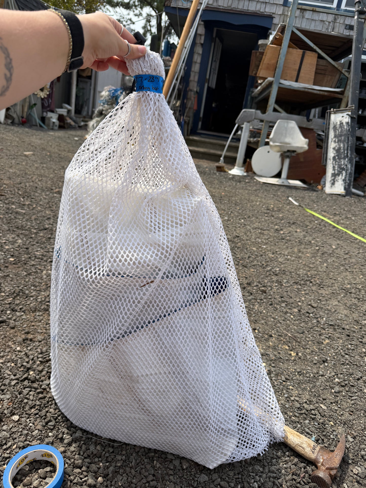 23'9" x 23'7" x 15'4" Roller Furling Sail