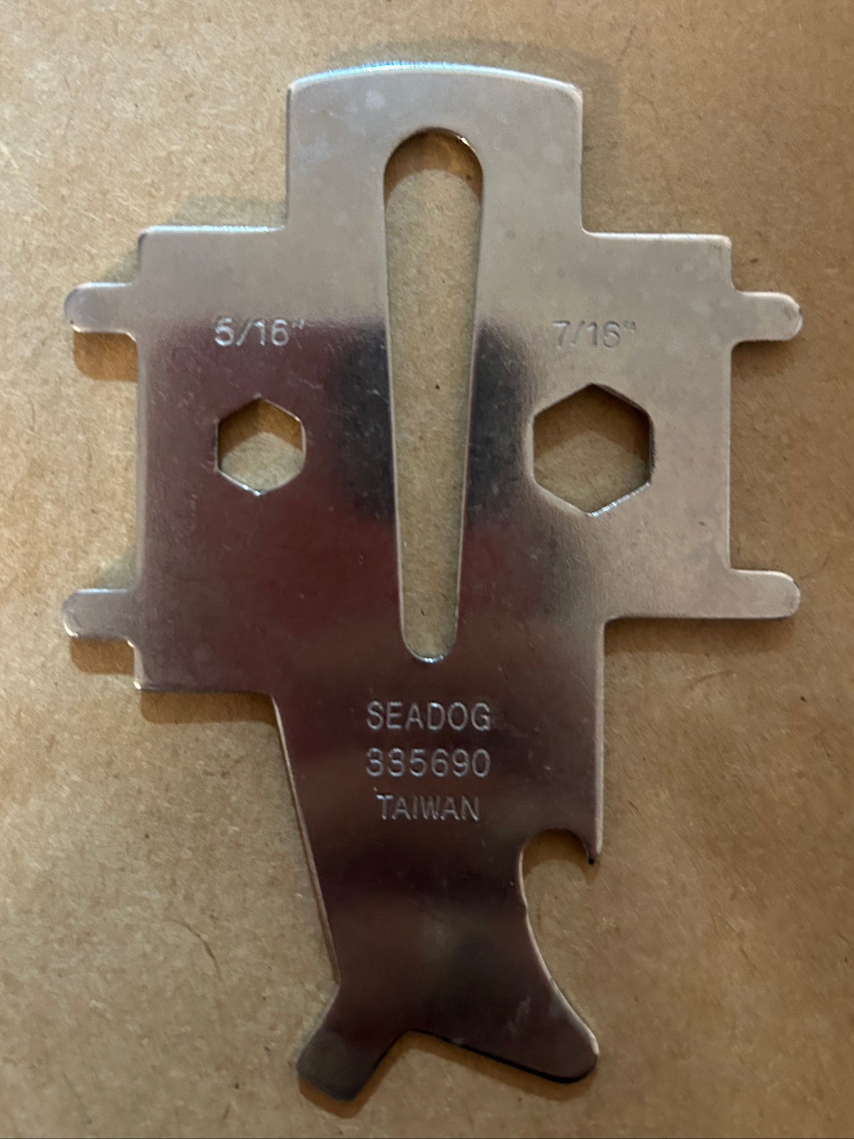 Seadog Stainless Steel Multitask tool key