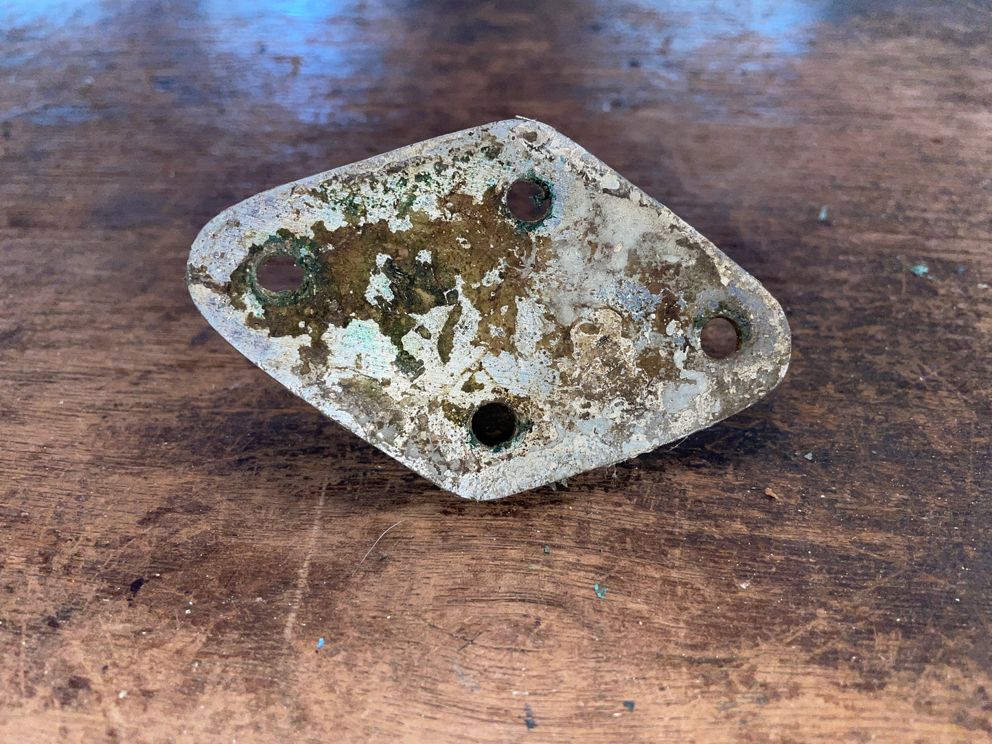 Bronze Diamond Pad Eye / Padeye 3/8”