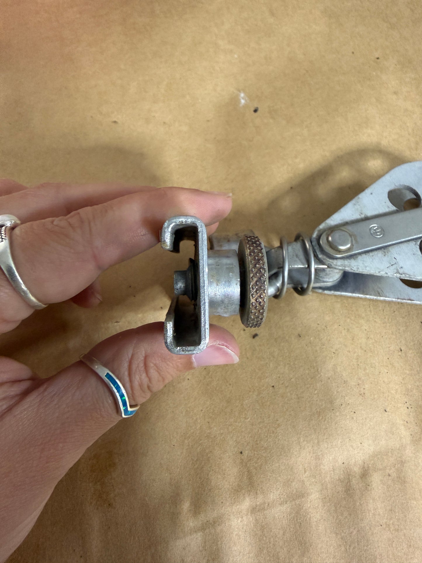 1" Screw Top Track Car - Merriman Block NO SHEAVE