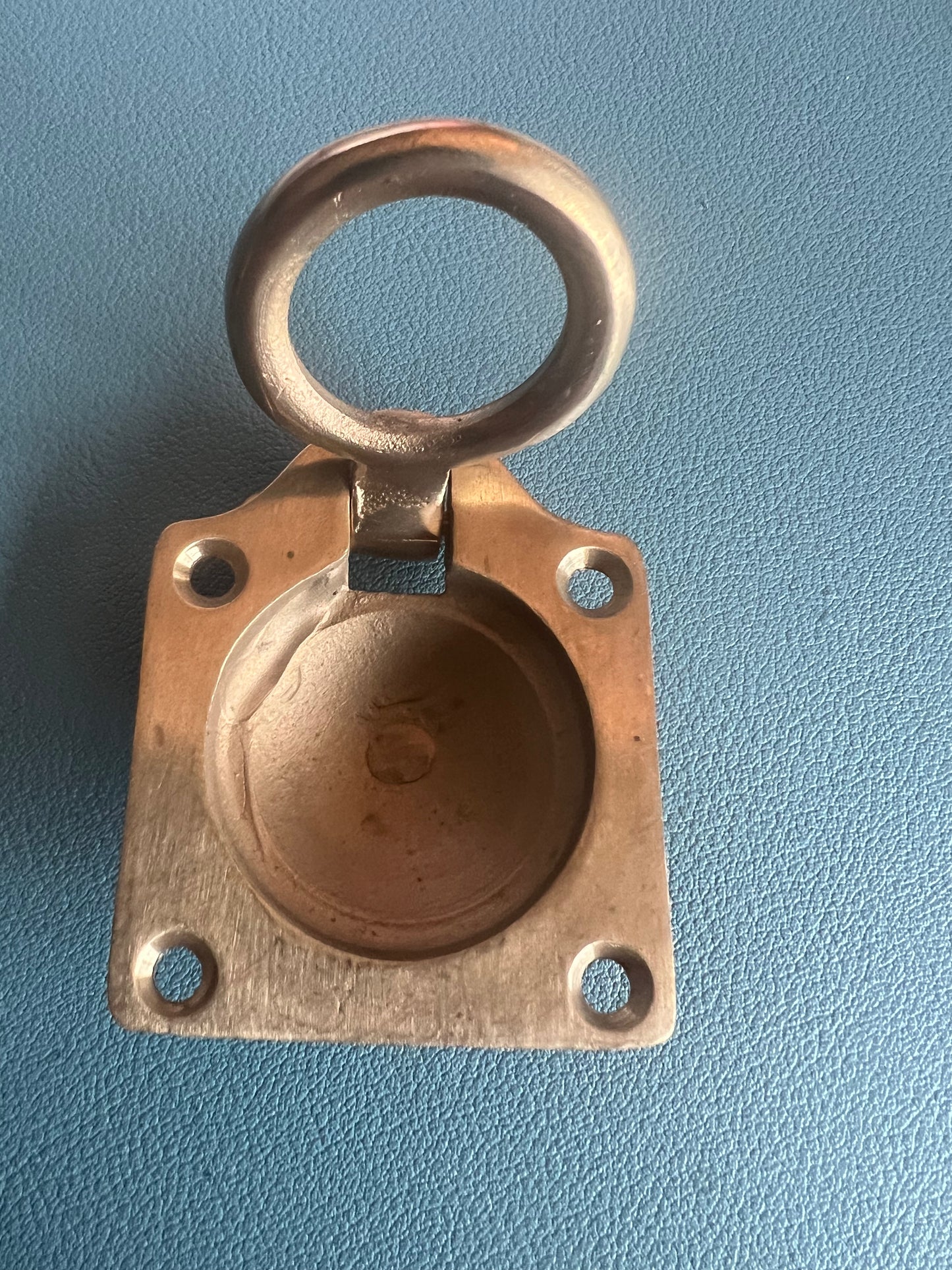 Bronze Flush Circular Lifting Rings 2 1/8" diamater