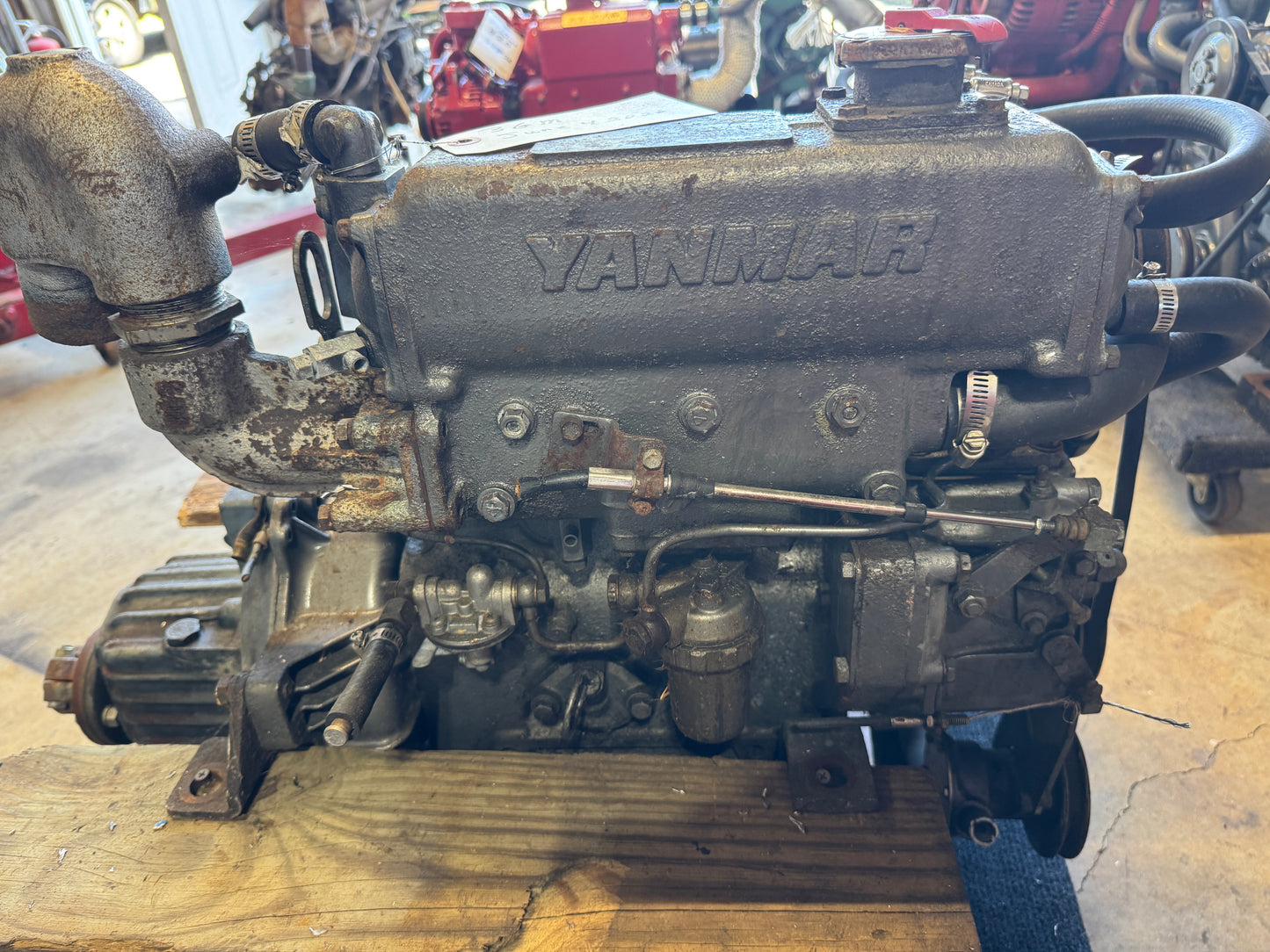 Yanmar 3GM Marine Diesel Engine w Kanzaki KM3-A Transmission Runs Great!