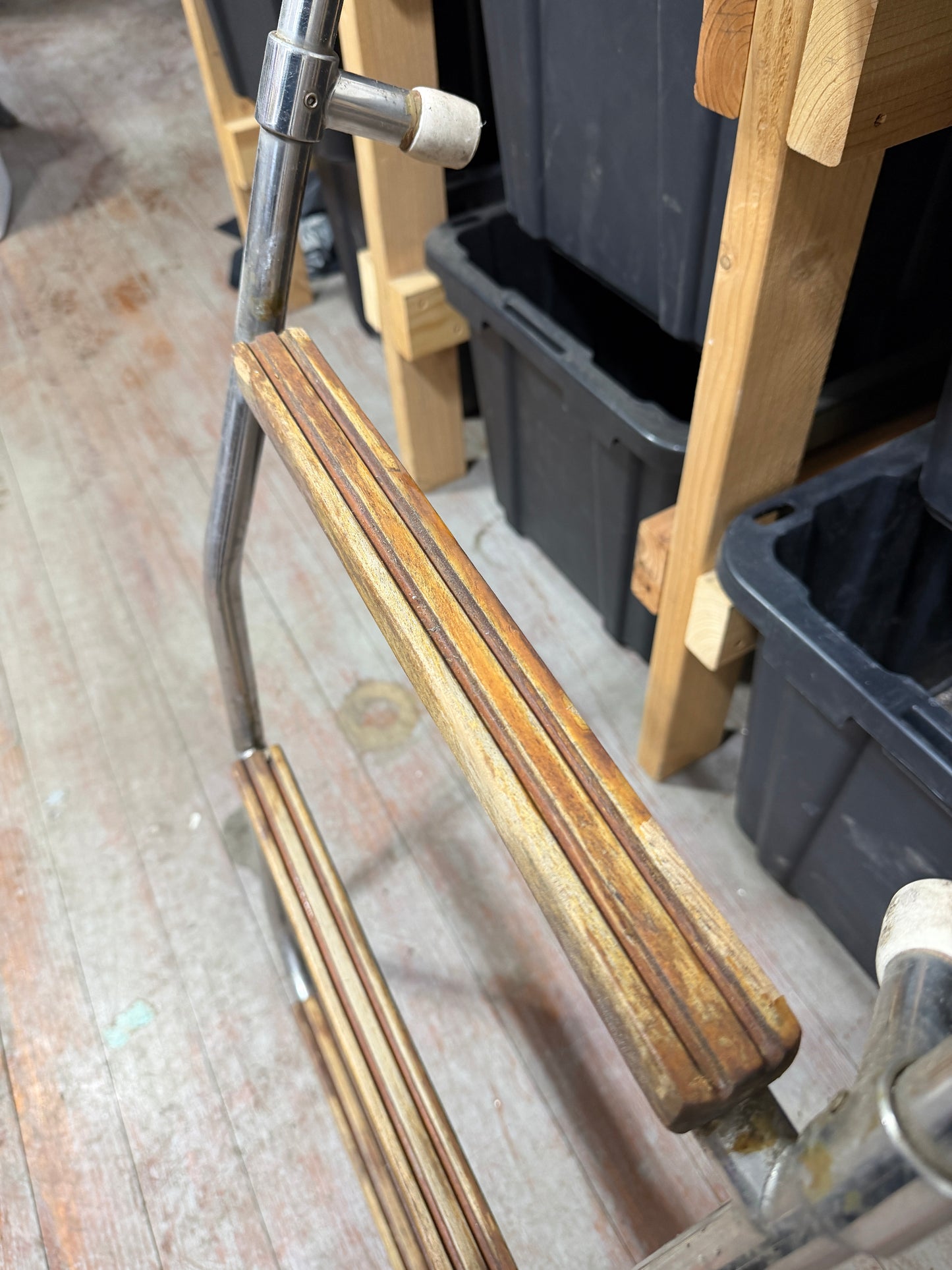 39 1/4" TALL Boarding Ladder With Grab Rail - Pearson 27