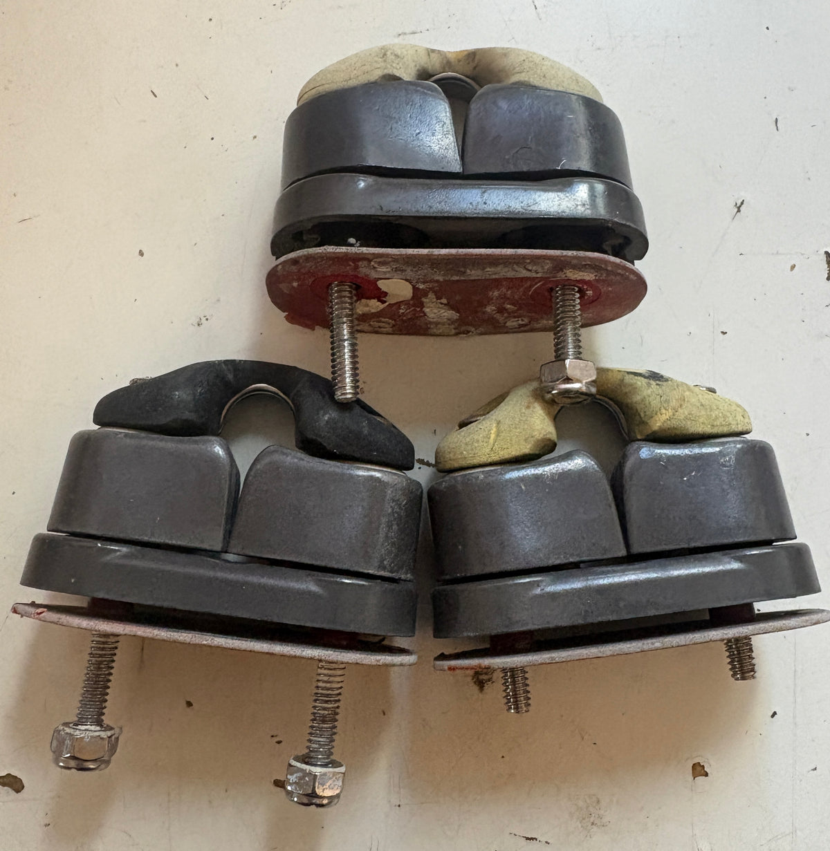 Lot of 3 5/8" Harken Cam Cleat with Fairlead
