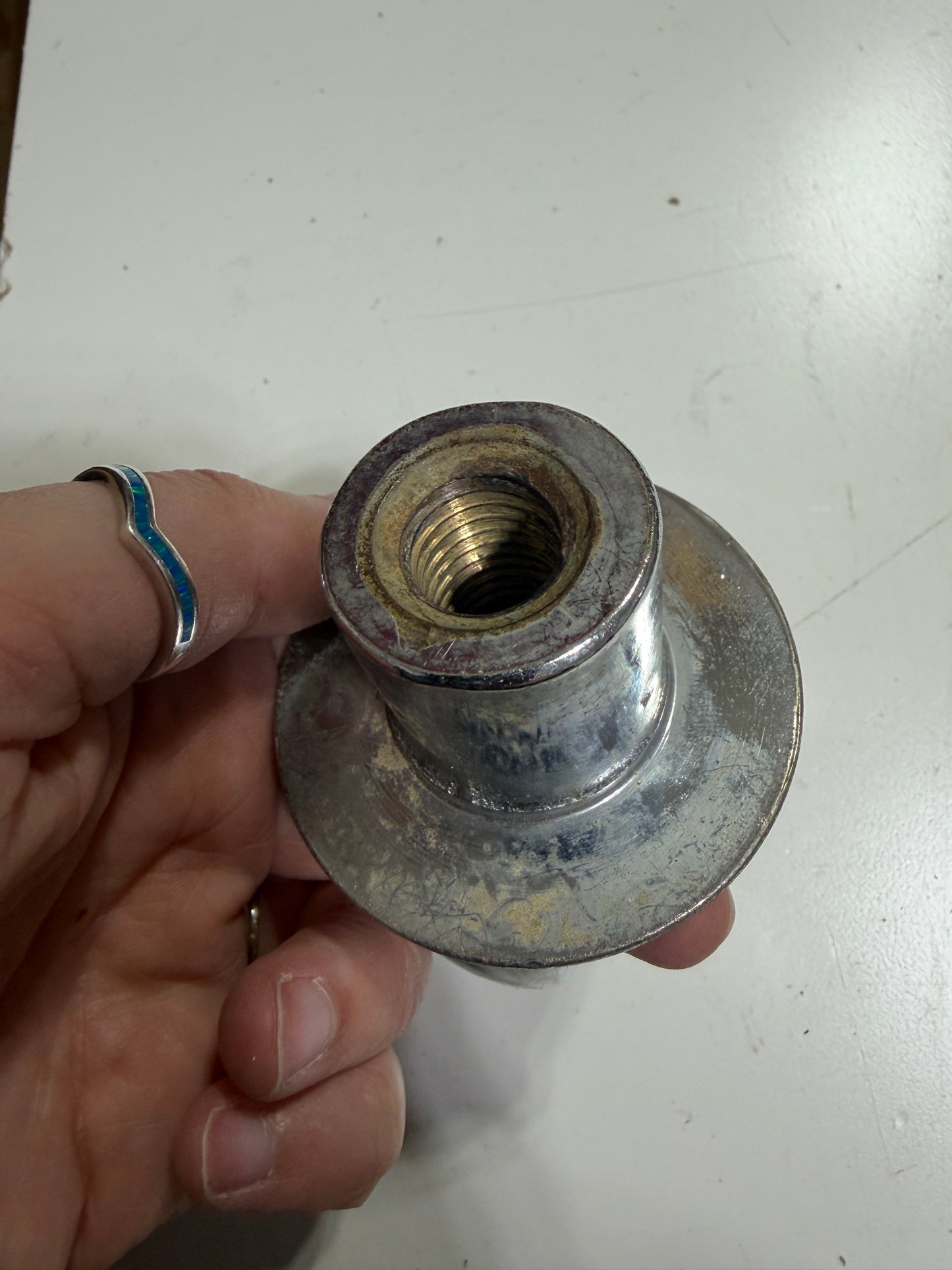 Large Chromed Eye Bolt - 1 1/2" Eye Diameter