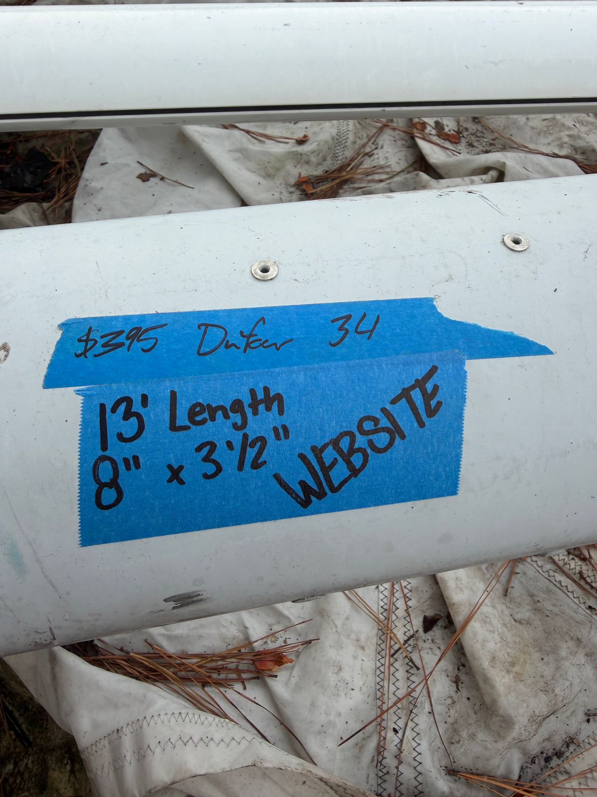 13' Length - Dufour 34 Boom