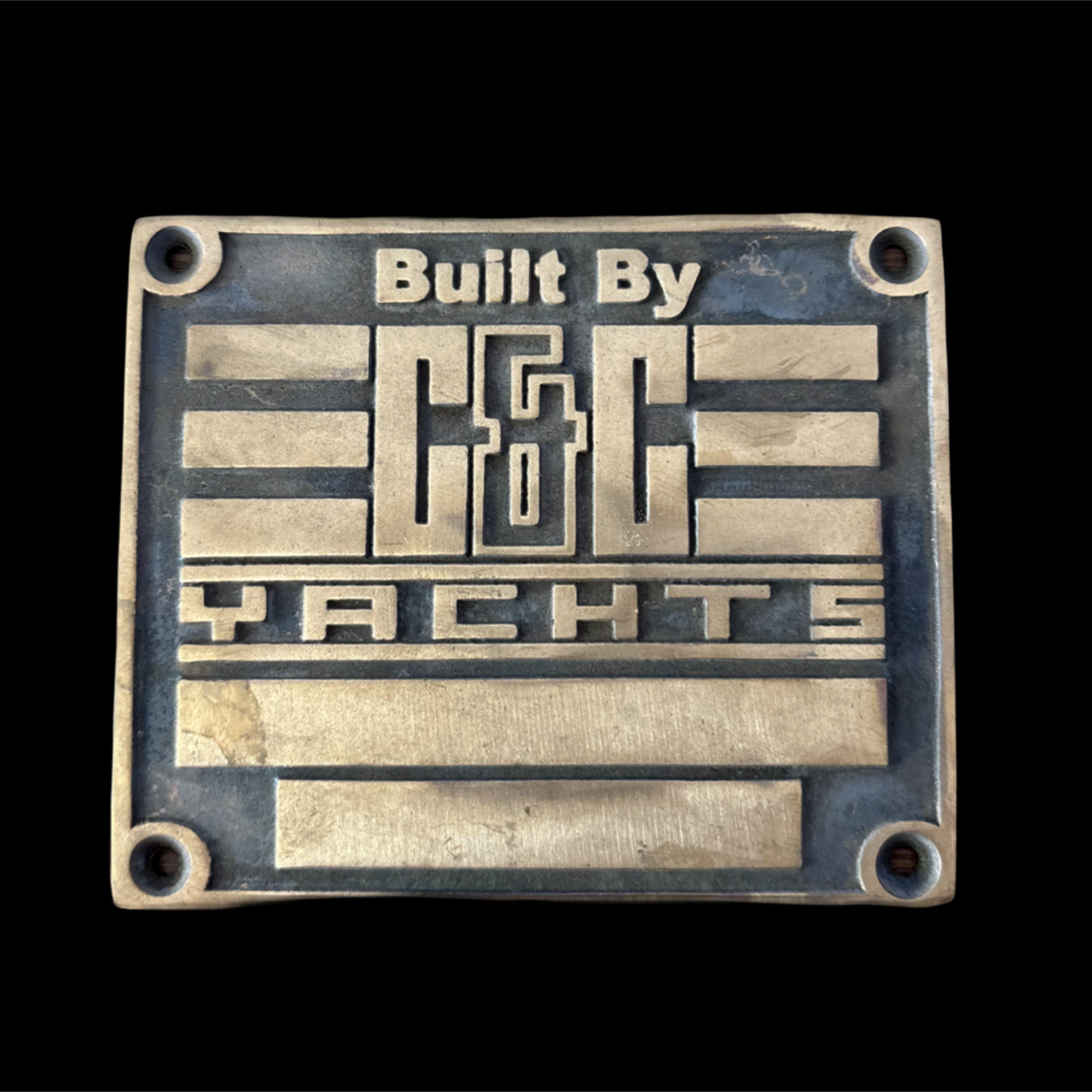 C&C Builders Plate -- #63