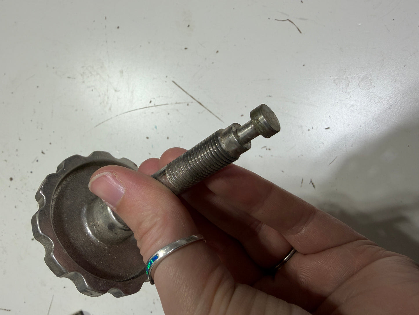 Stainless Steel 3/8" Pedestal Brake Knob