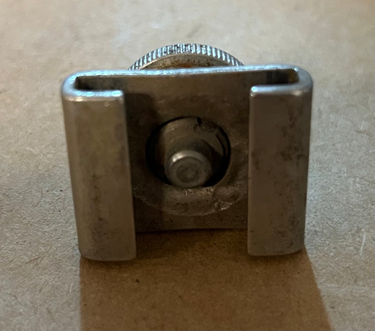 1" Stainless Steel Screw Top Track End