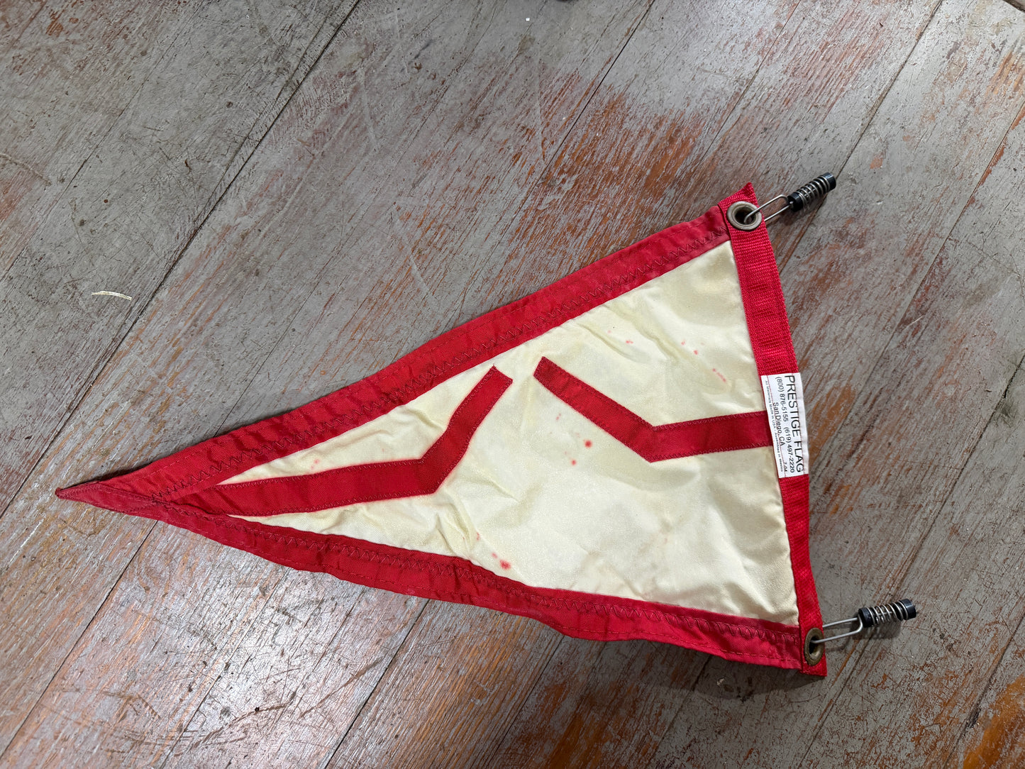 Vintage Carolina Yacht Club Burgee Flag