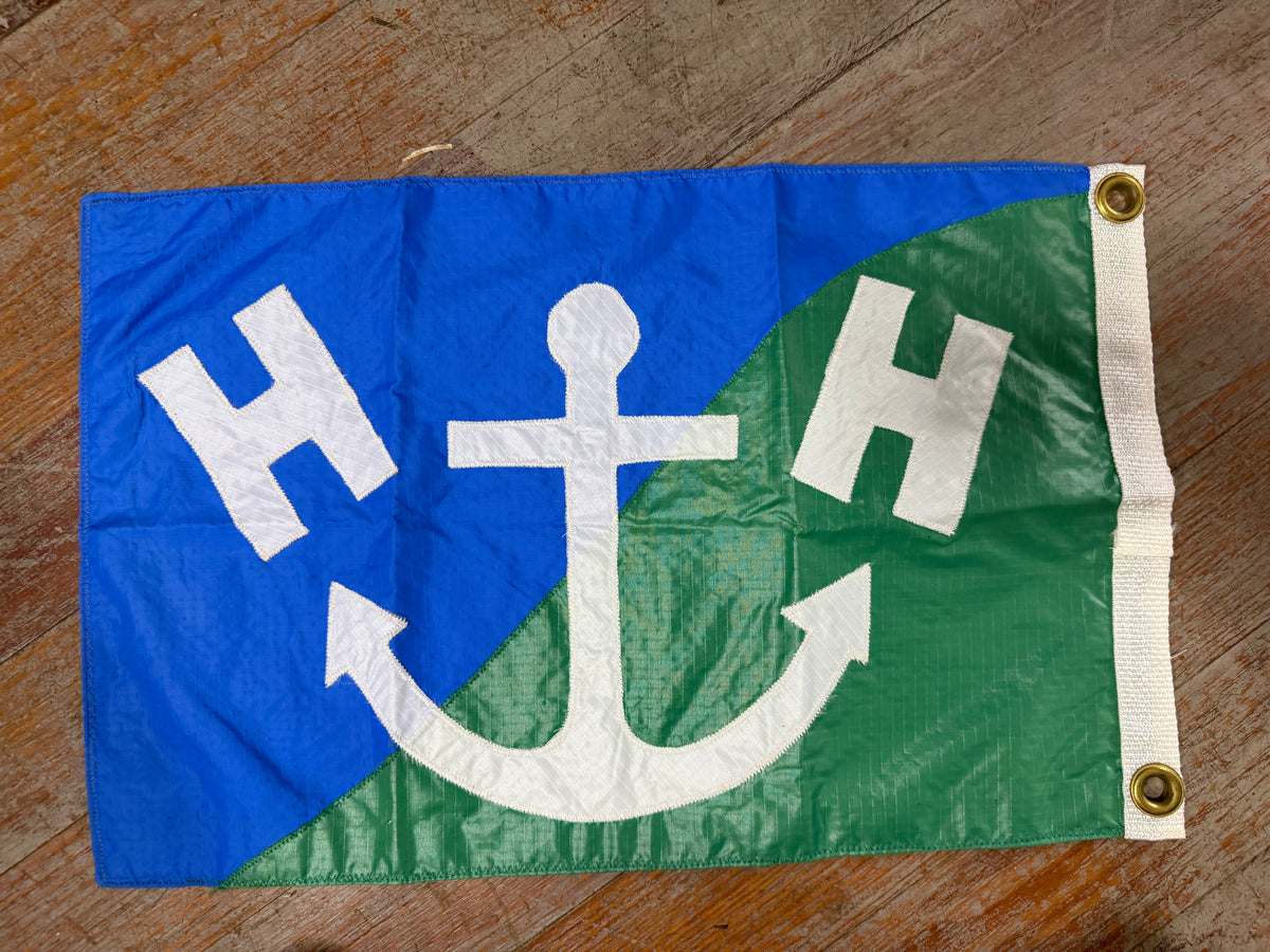 Double H Initial Flag - Spinnaker Material