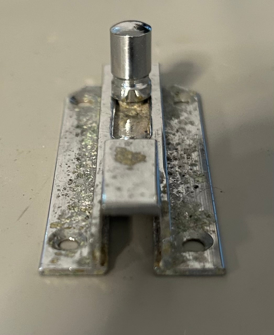 Chromed Brass Door Latch - 2 1/4"