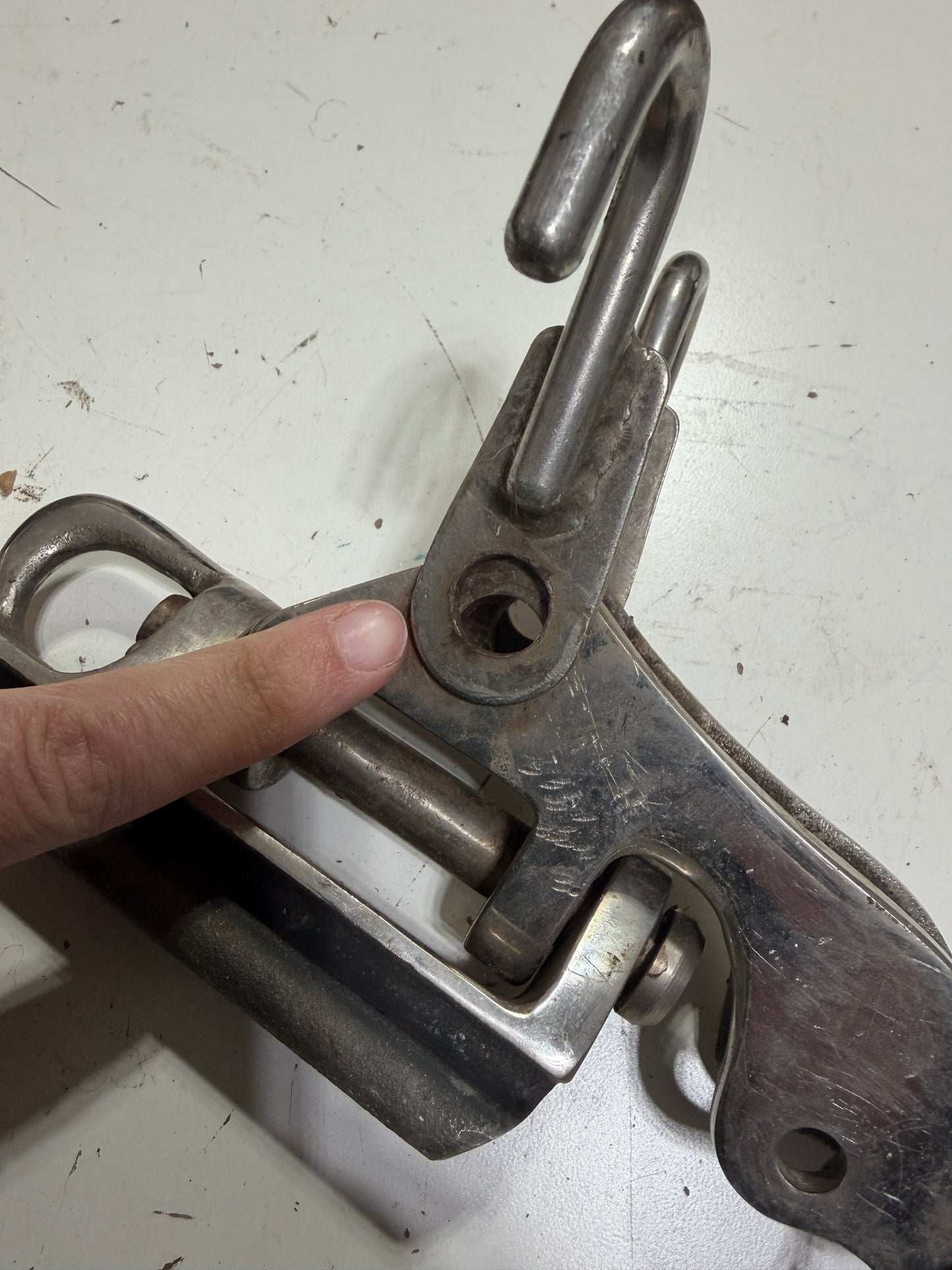 Gooseneck - 1/2" Slide Diameter - With Hooks