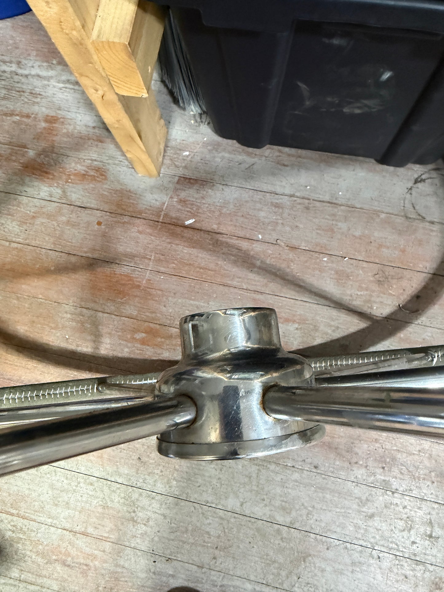 36.5" Edson Wheel - 1" Straight Keyed Shaft - Wrapped