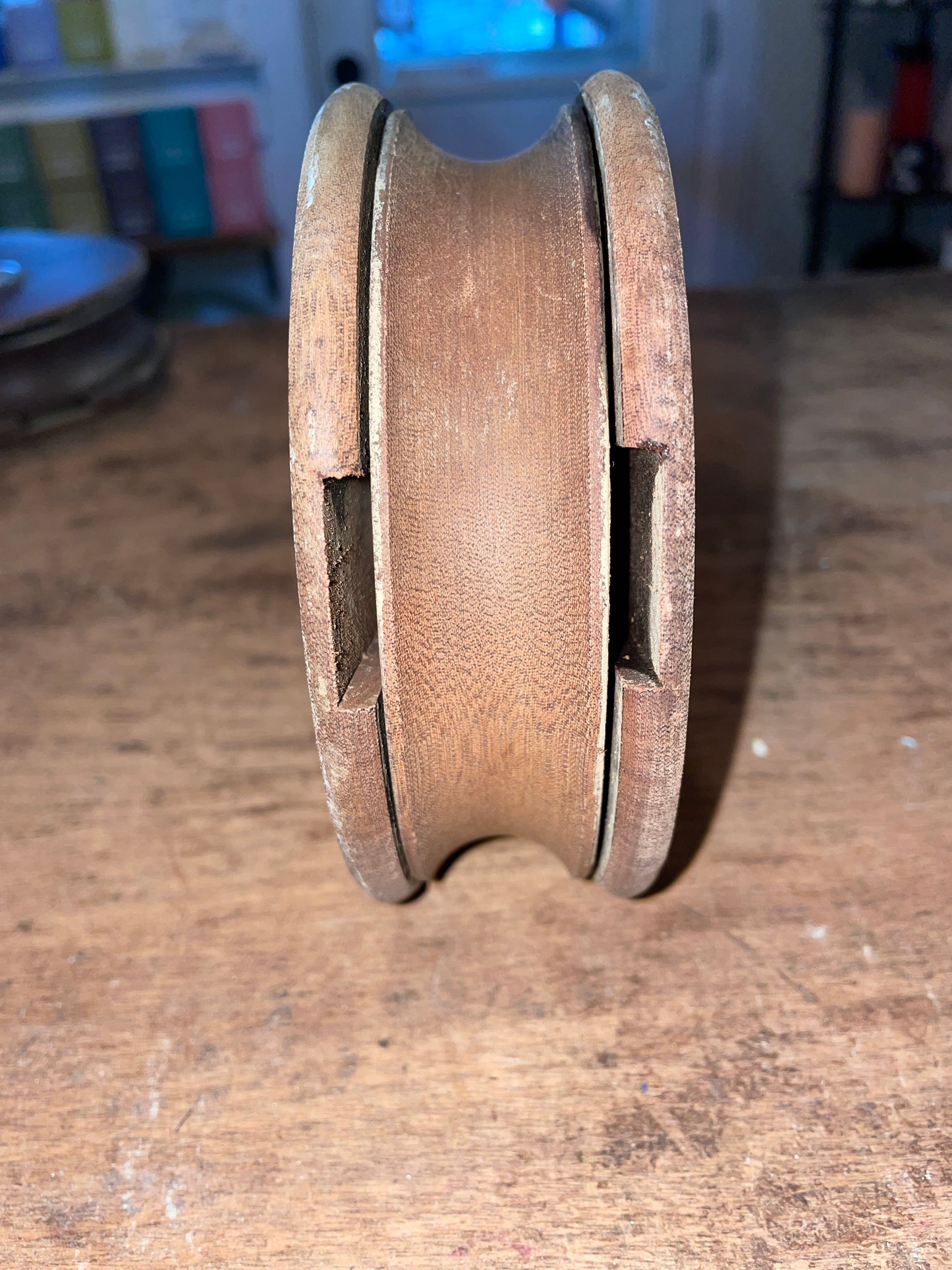 Large Tufnol Single Block- 5” Sheave- 13/16” Line