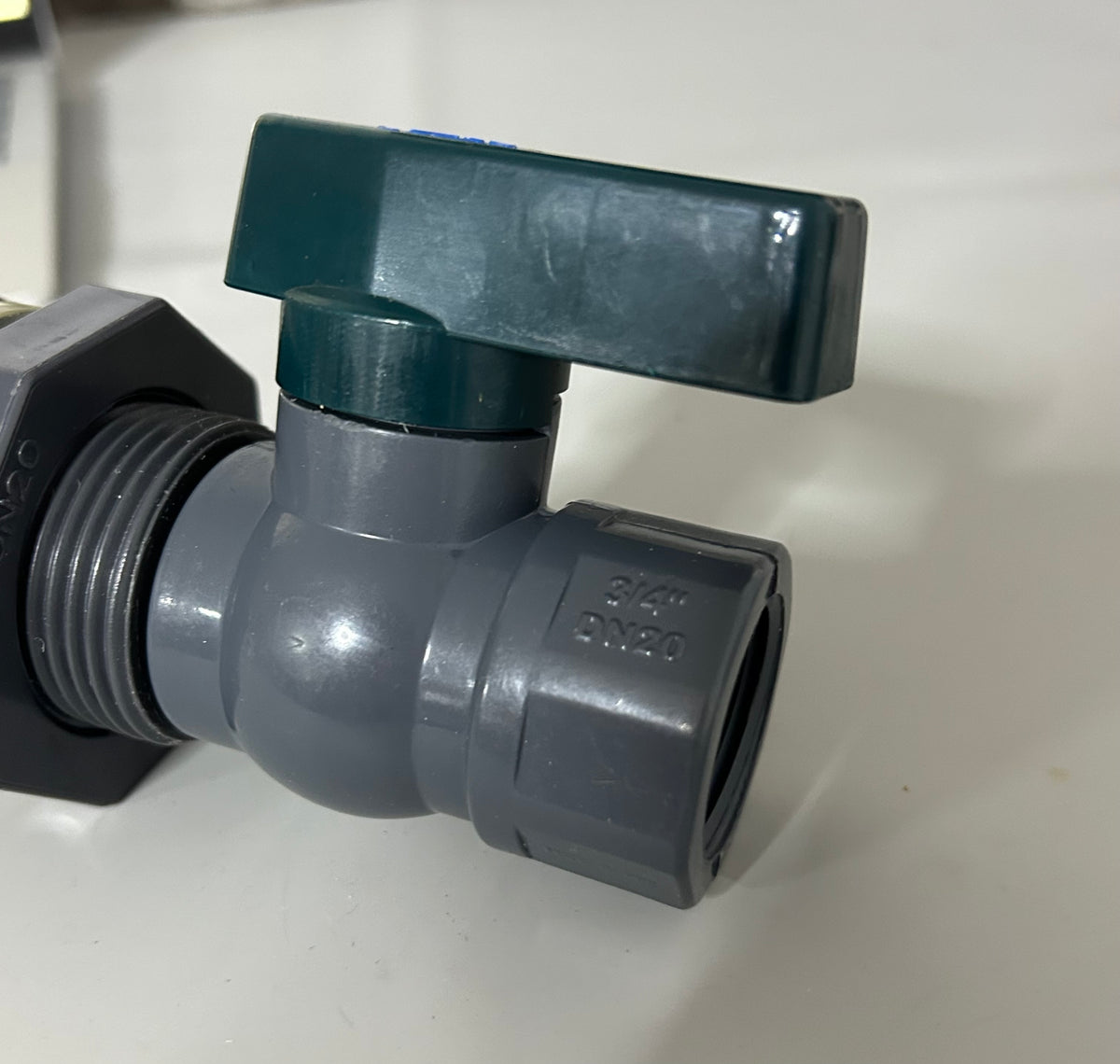 Mudder 3/4” PVC Spigot