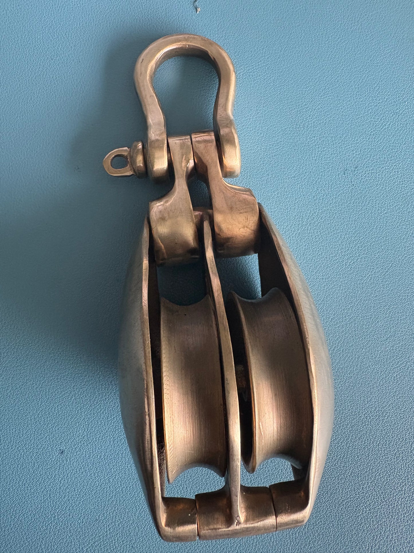 Bronze Double Block 3/8" Code HM0005A - Herreshoff