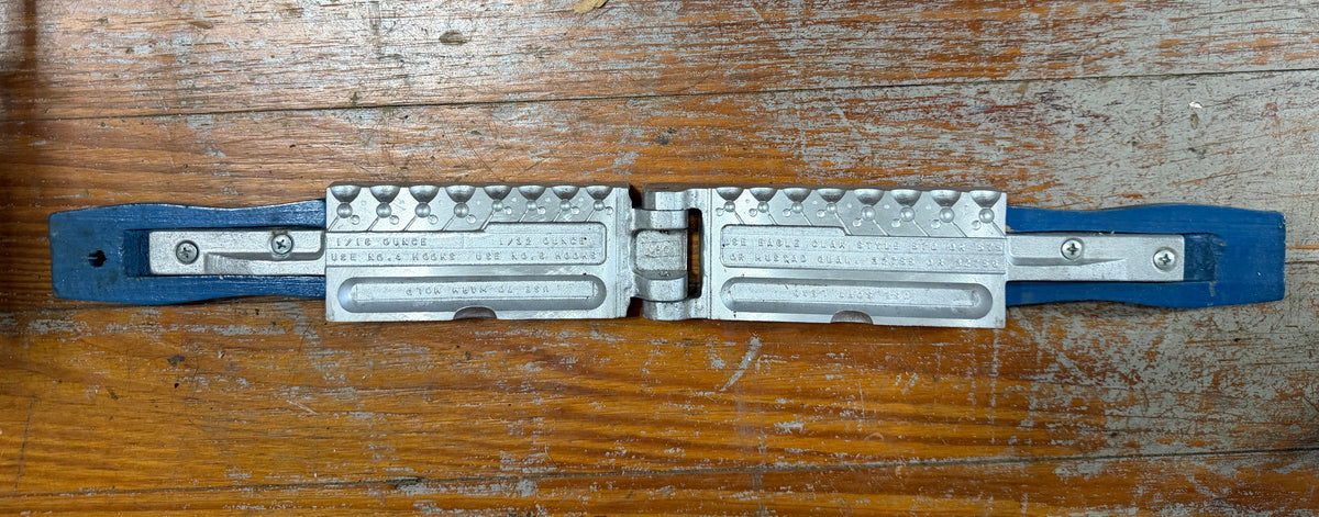 Roundhead Jig Mold 16th and 32nd oz. MODEL: JNB-8-1632