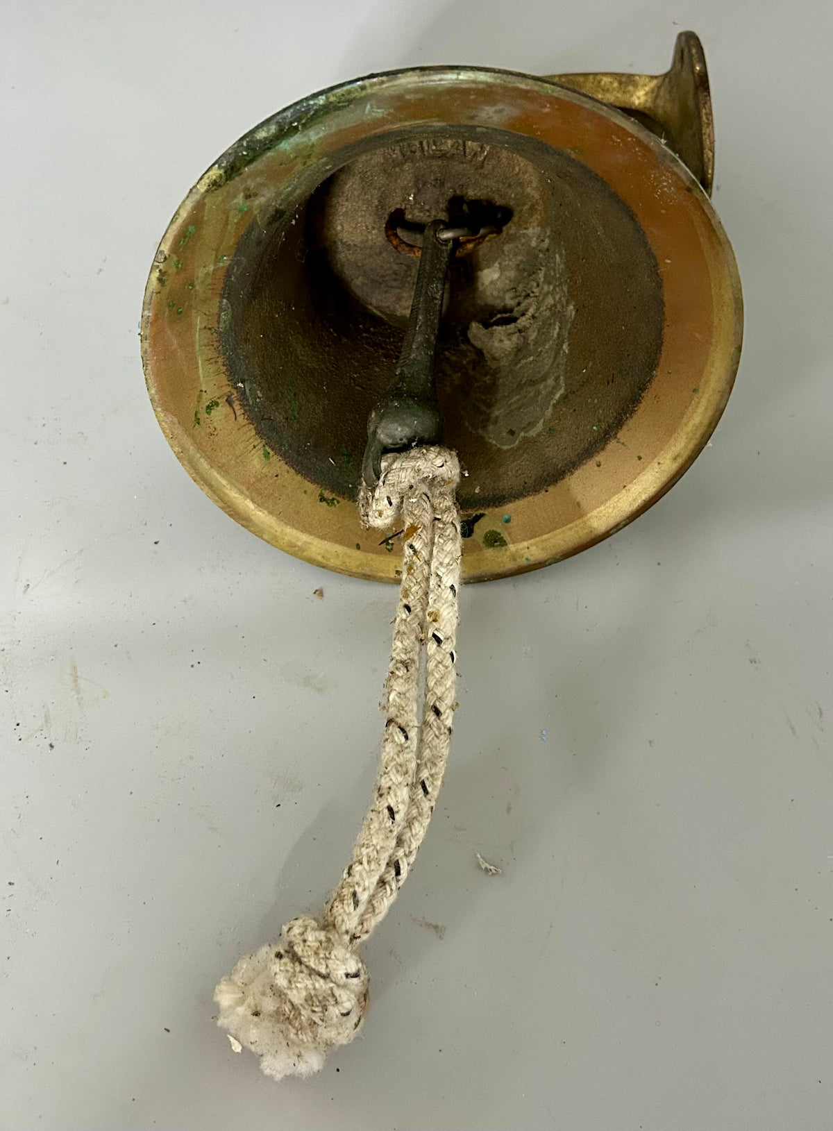 6" Nolan Lowe Bronze Wall Mount Bell