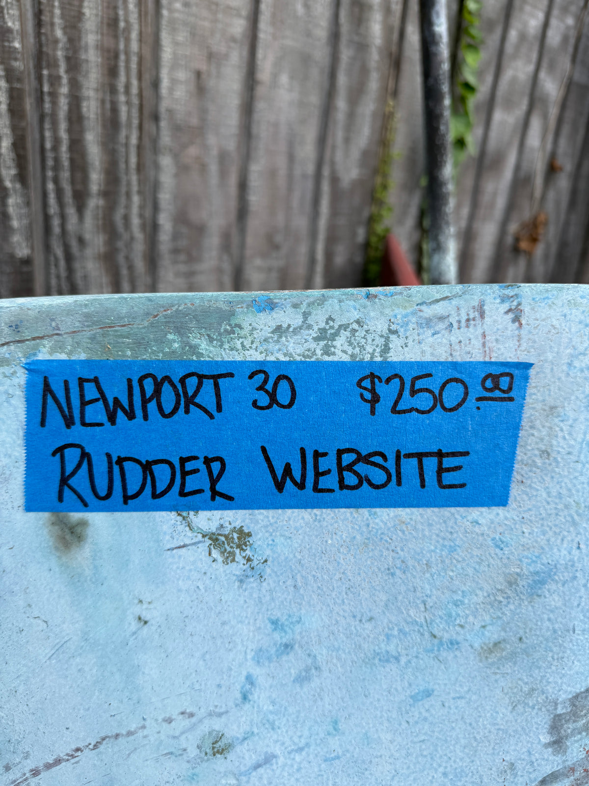 Newport 30 Rudder