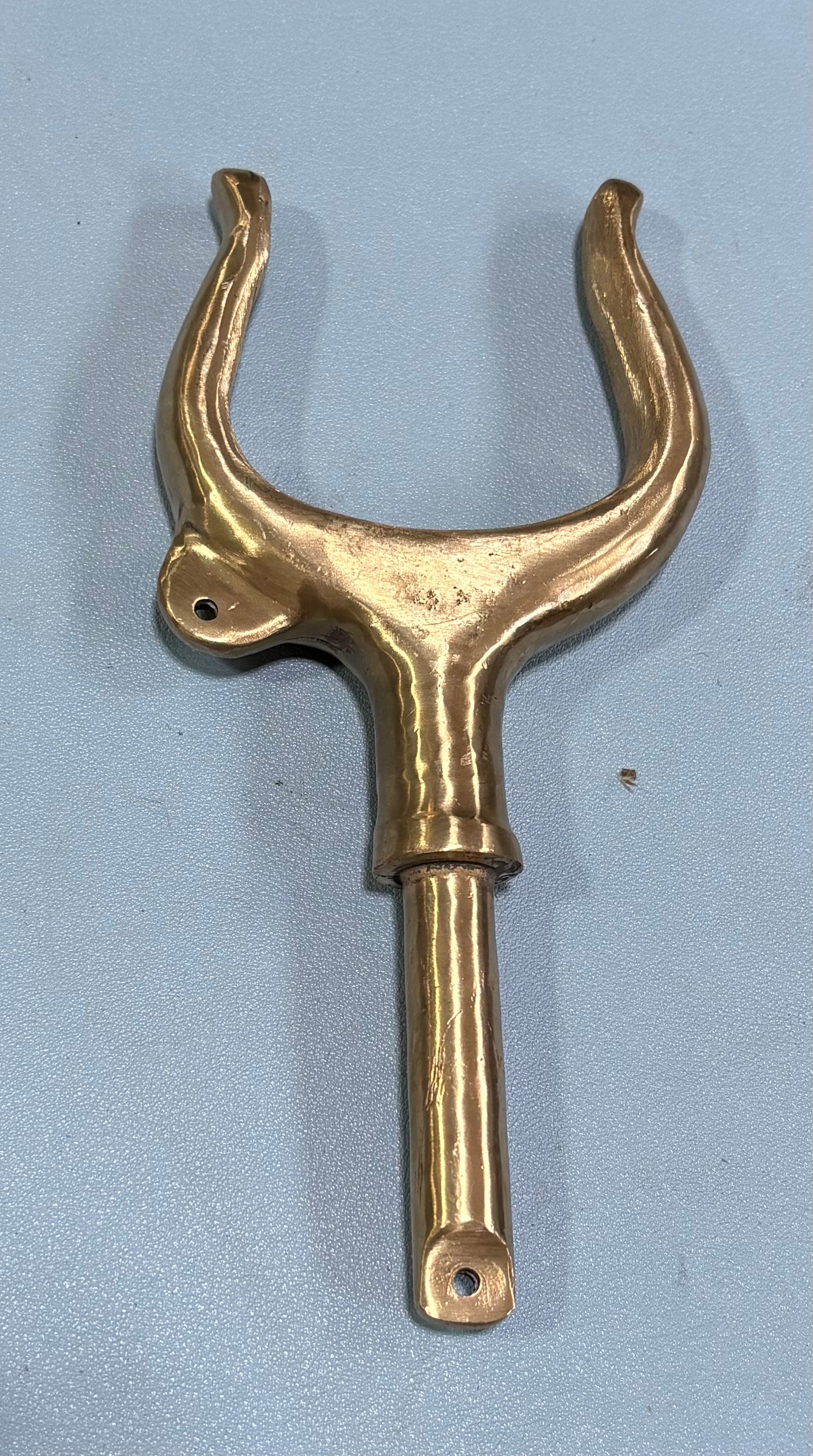 PAIR Bronze Raised Ribbed Horn Oar Lock HM0087 - 1/2" Shaft