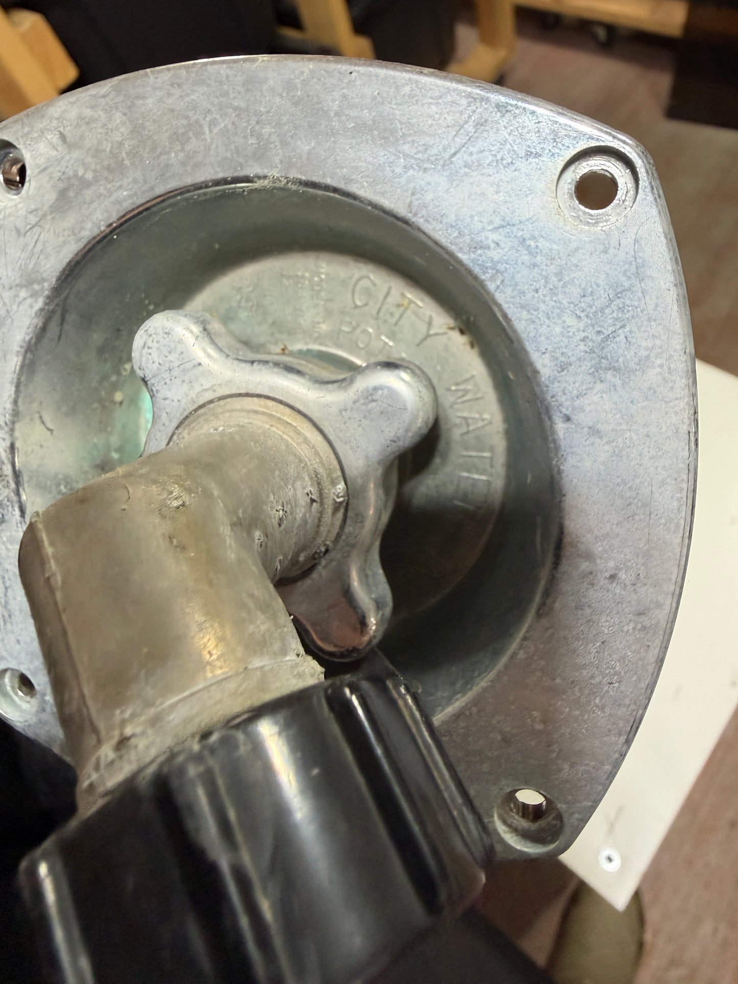 City Water Inlet Plug / Cap / Deck Fill Plate