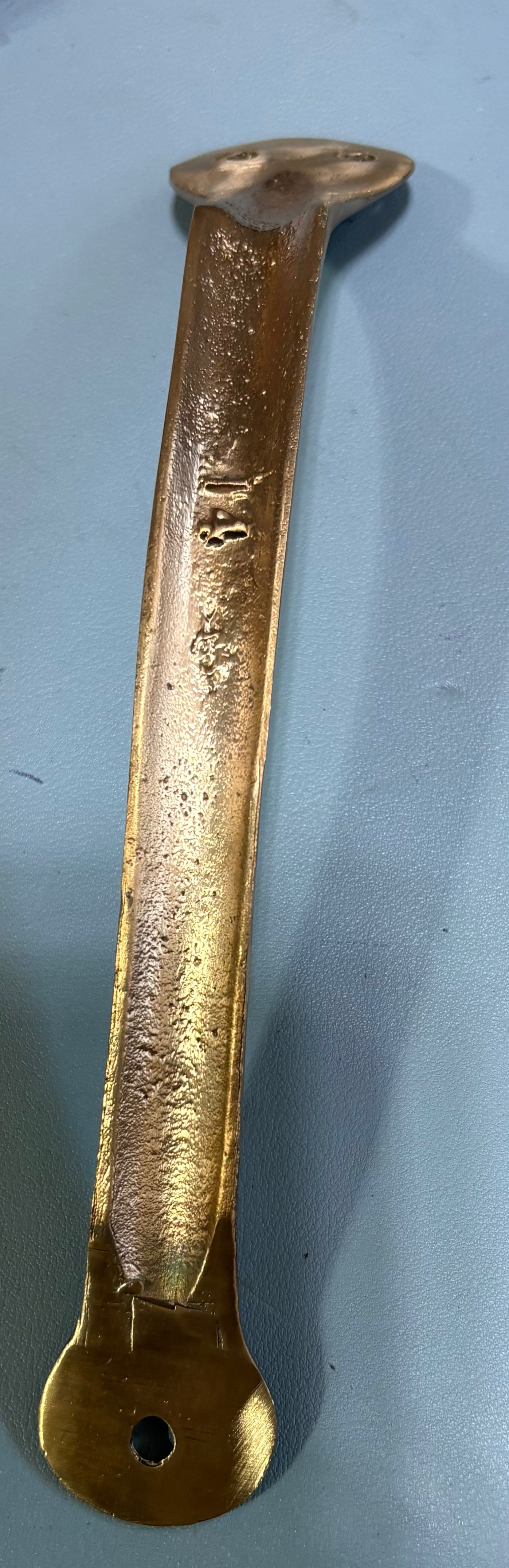 Bronze Dinghy Seat Brace - 9" long