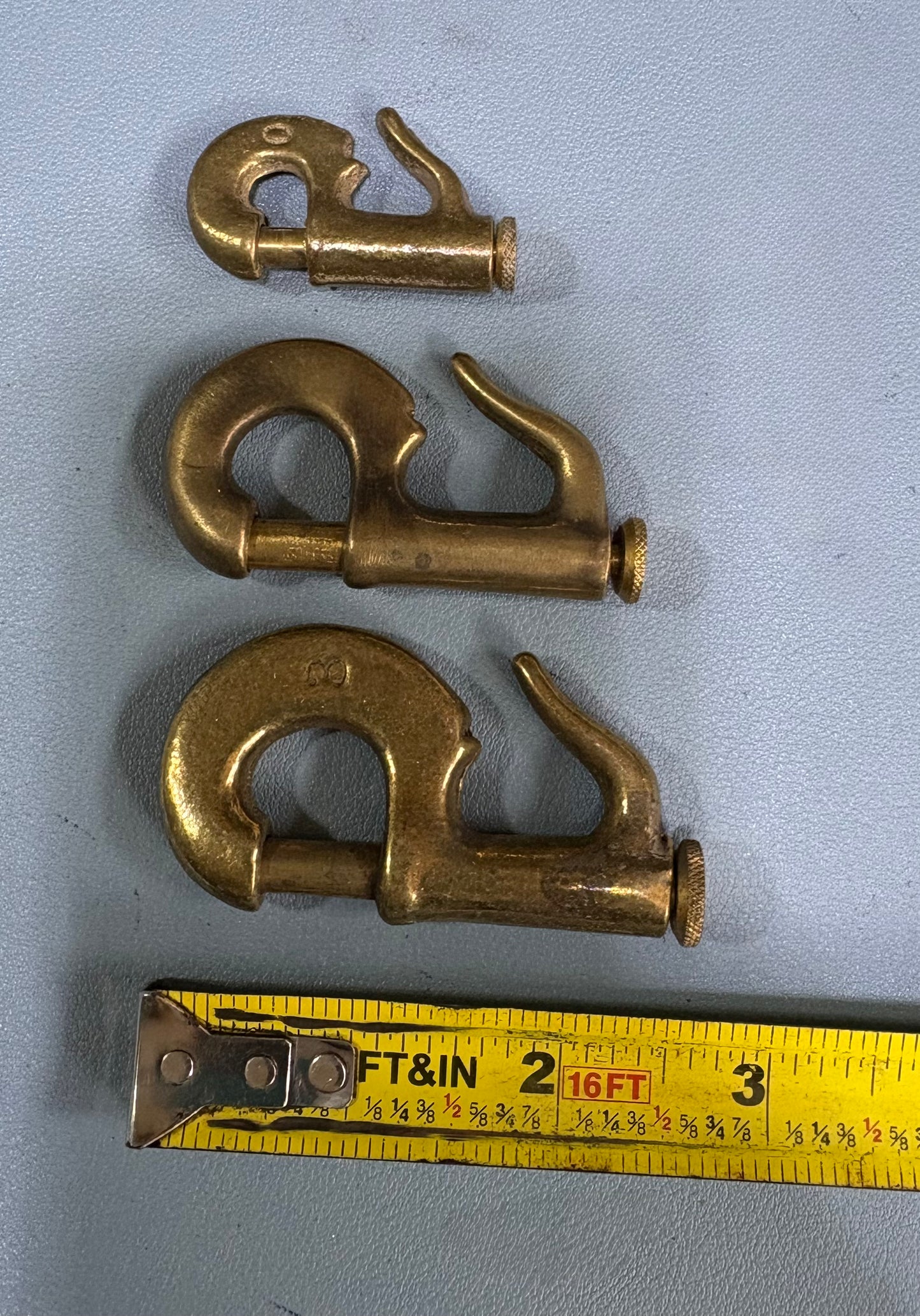 Bronze Sail Hank Jib Snap 3 sizes