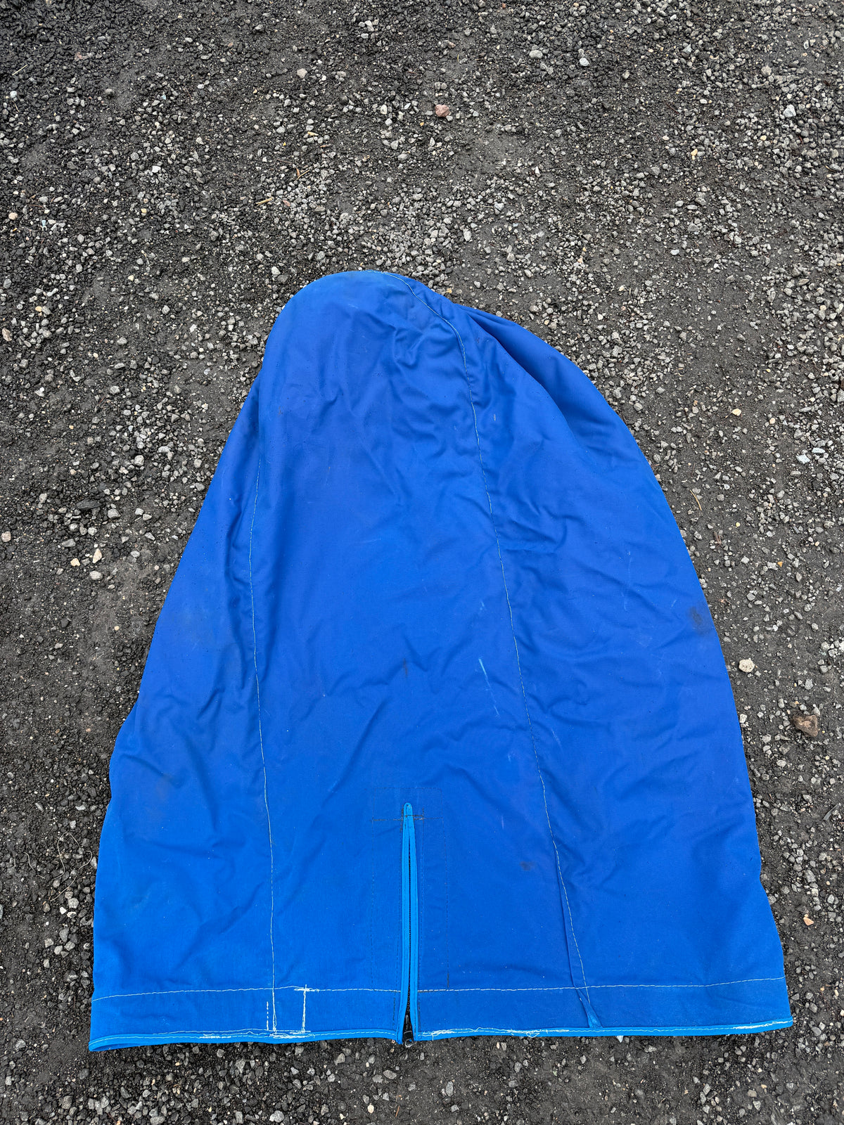 28" Blue Canvas Wheel / Pedestal Cover