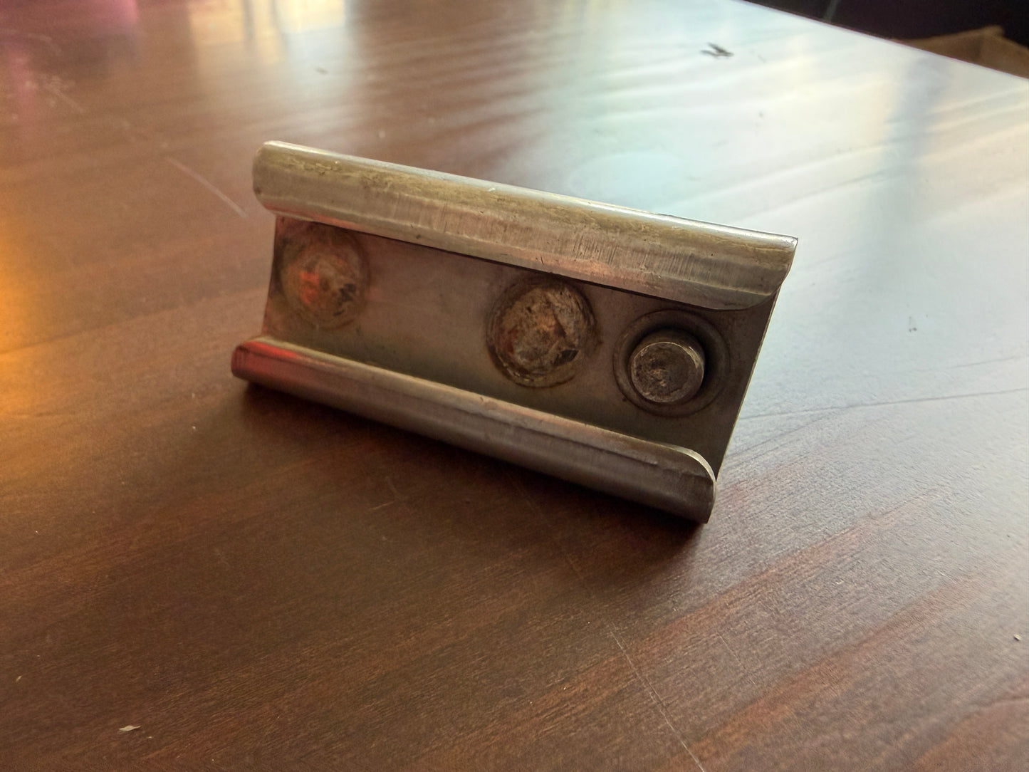 Small 1" Stainless Steel Pull Top Track Car