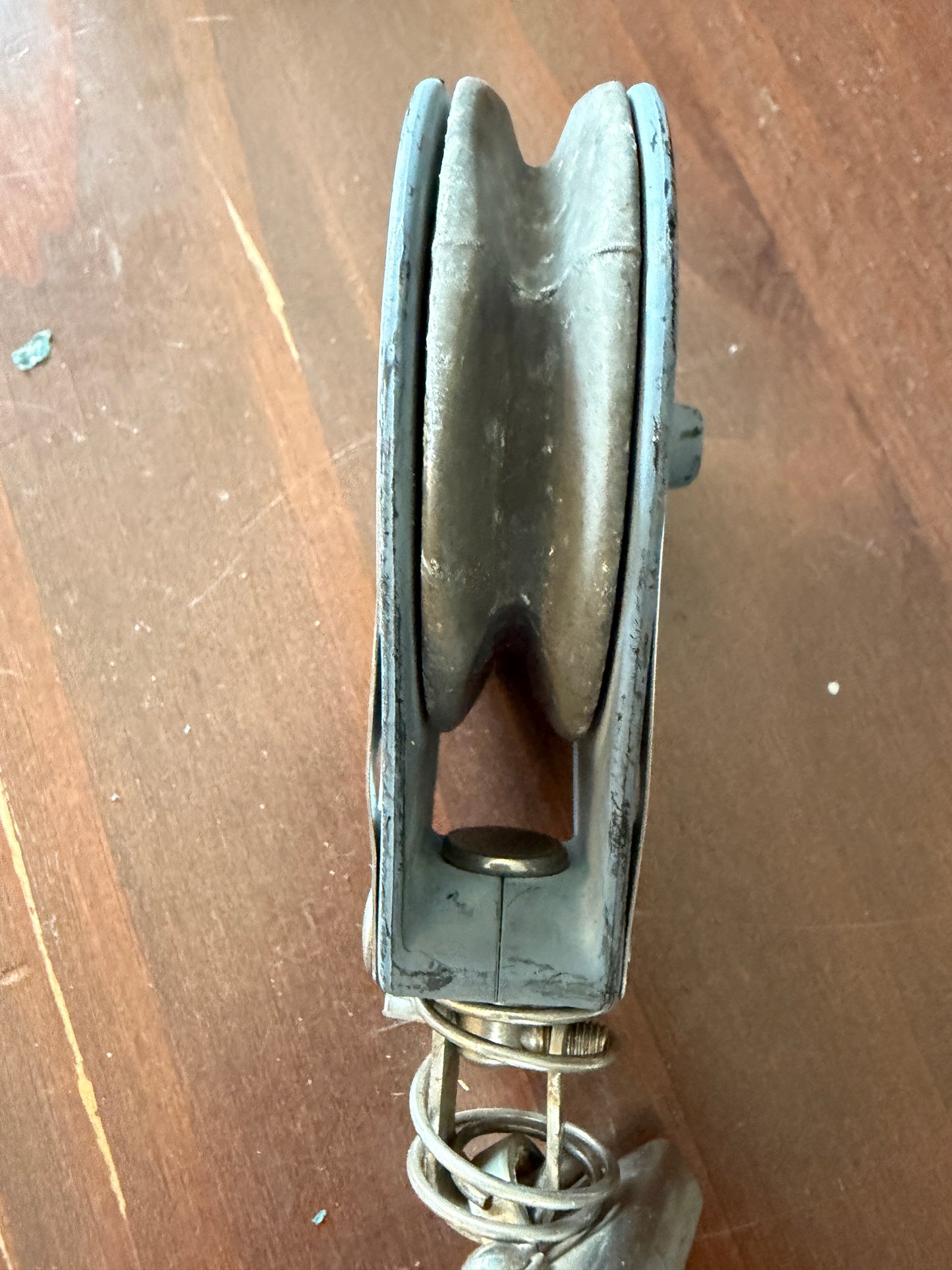 3" Harken Ratcheting Single Block On a 7/8" Track Car - Missing the Track Adjuster