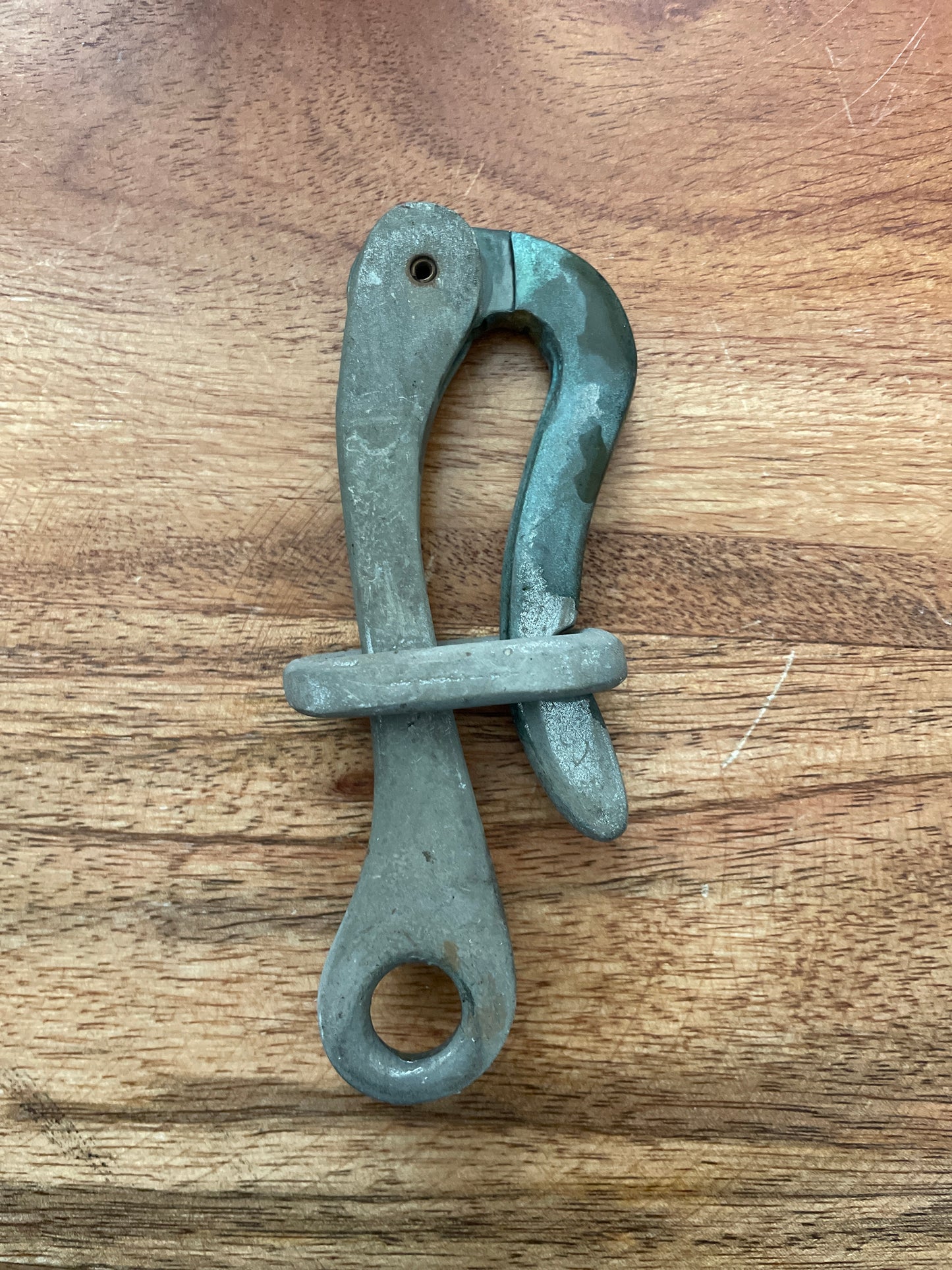 Bronze Pelican Hook - 3/8” Eye