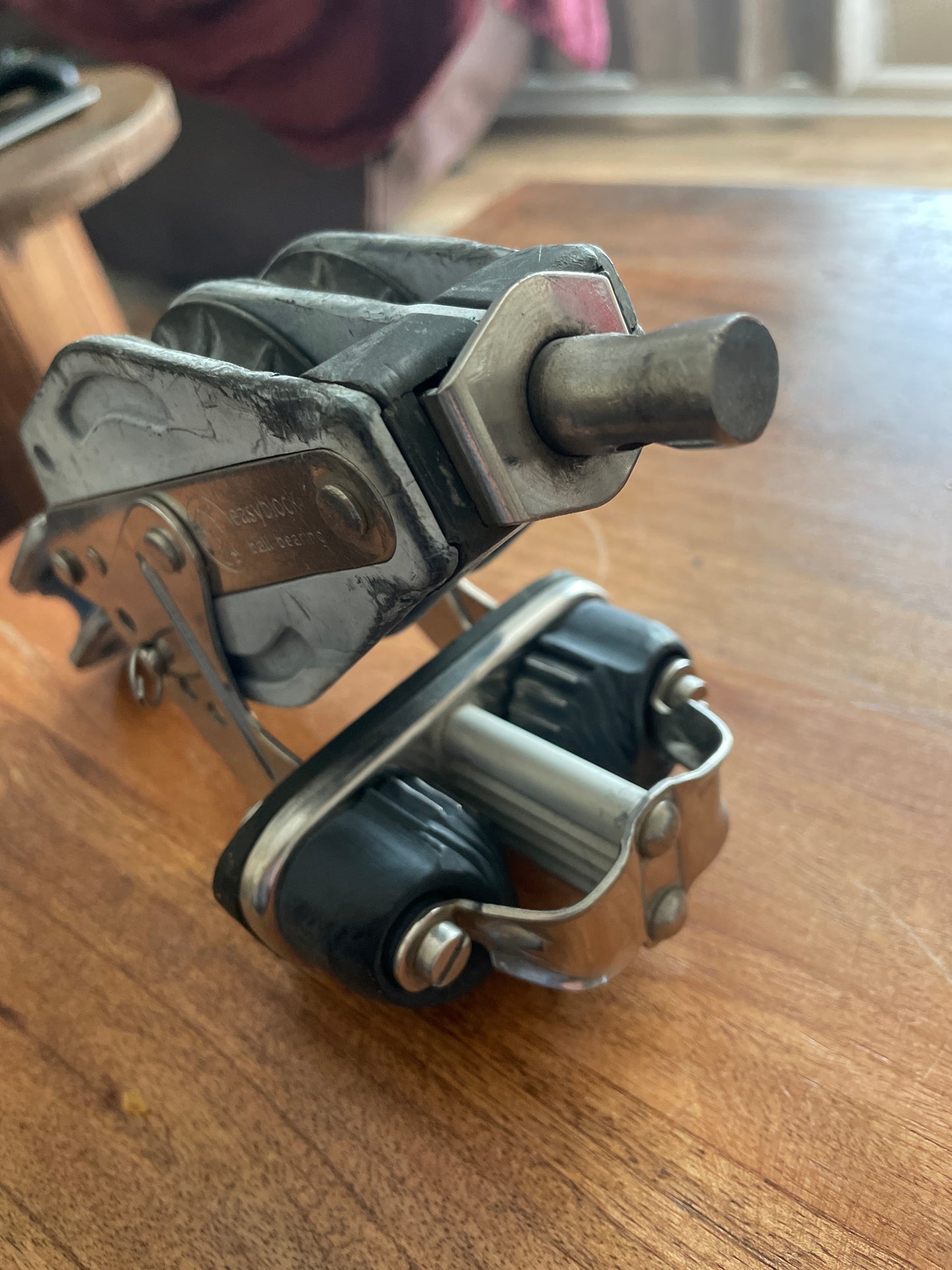 EasyBlock Ratcheting Double Block With Cam Cleat And Single Block