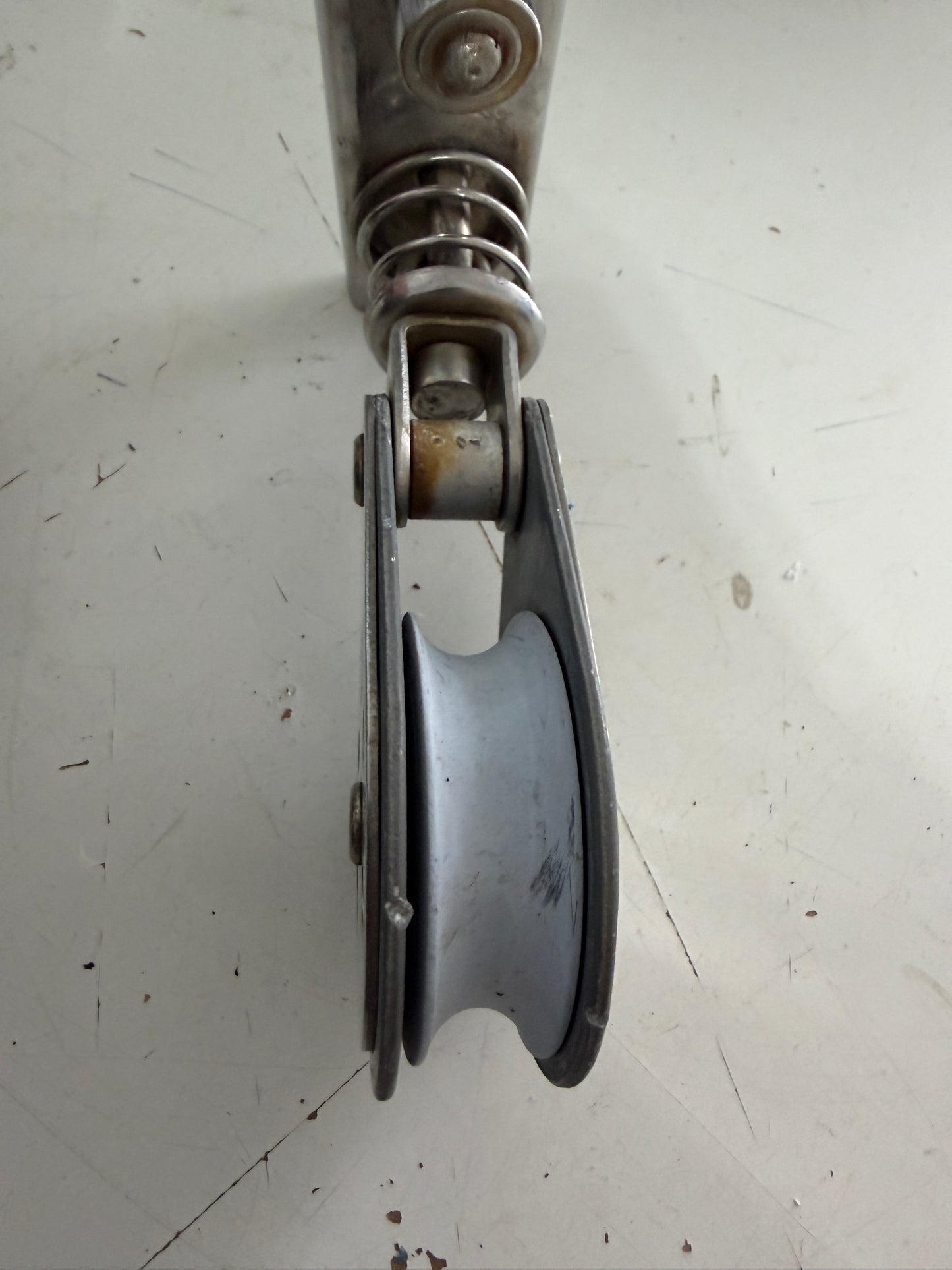 AMCO 2" Sheave 1" Pull Top Track Car - 3/8" Line