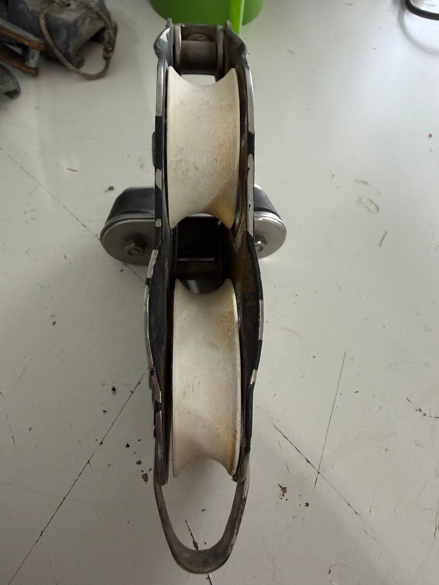 Ronstan Swivel Fiddle Block - Cam Cleat Broken - 1/2" Line