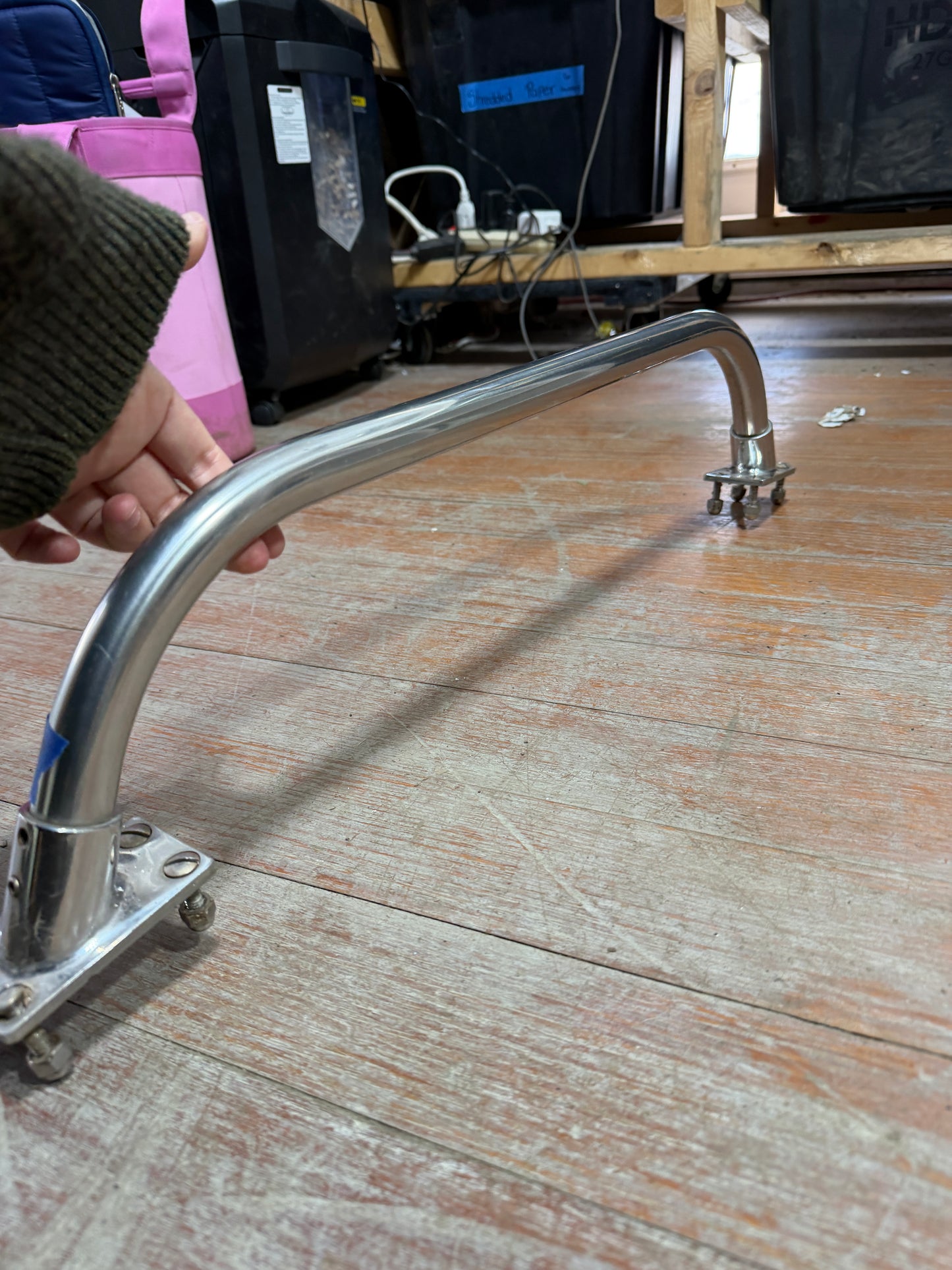 Stainless Steel Grab Bar - 26 1/4" Length - Alberg 30