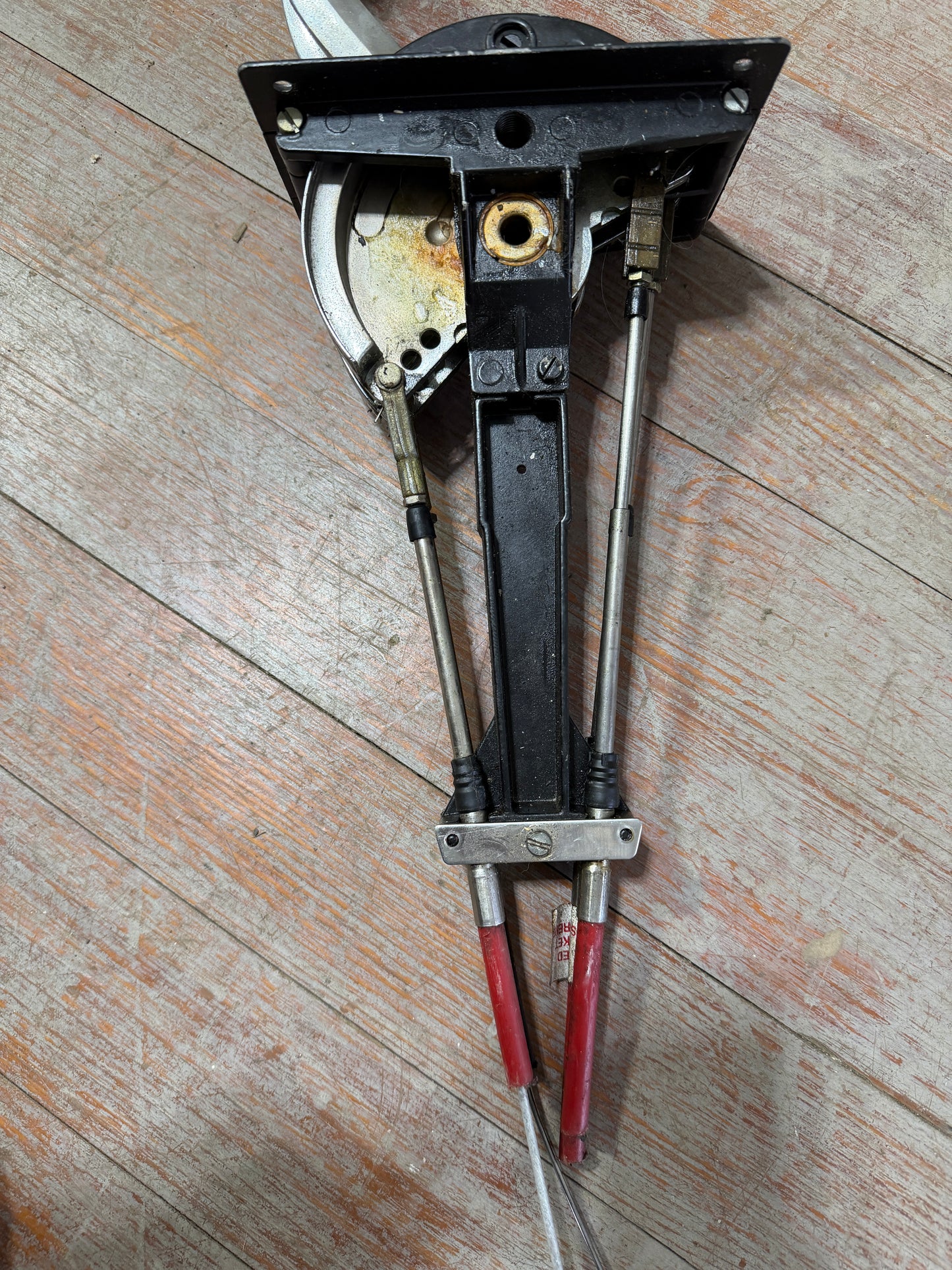 Dual Lever Control Box - Red