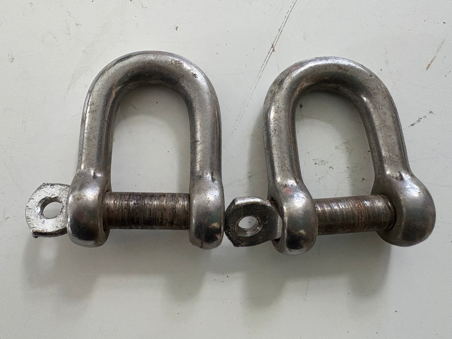 SET OF 2 - 3/8" D Shackle