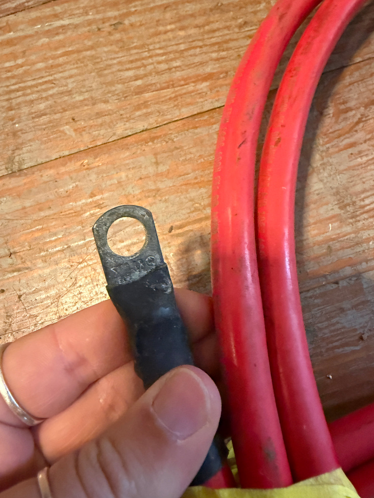 Red Anchor Marine 10' - 4 AWG Battery Cable