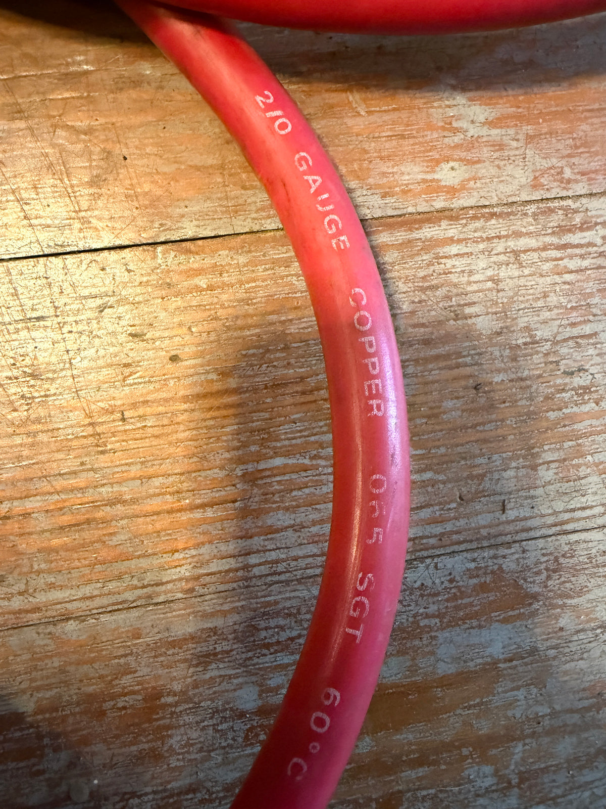 11'4" Length 2/0 Gage Copper .065 SGT Battery Cable