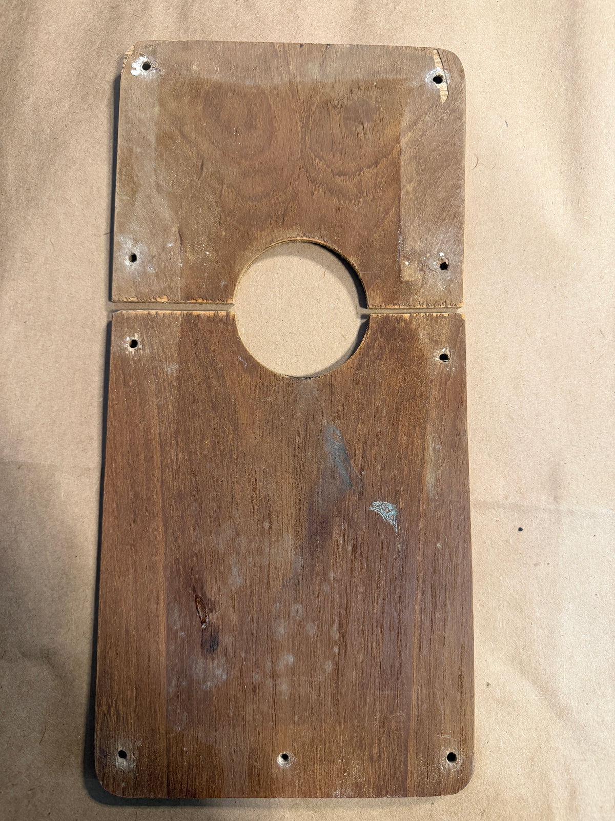 Pearson 27 Wood Trim - 13 3/8" Length x 6 1/2" Width - 1 7/16" Hole Cut Out