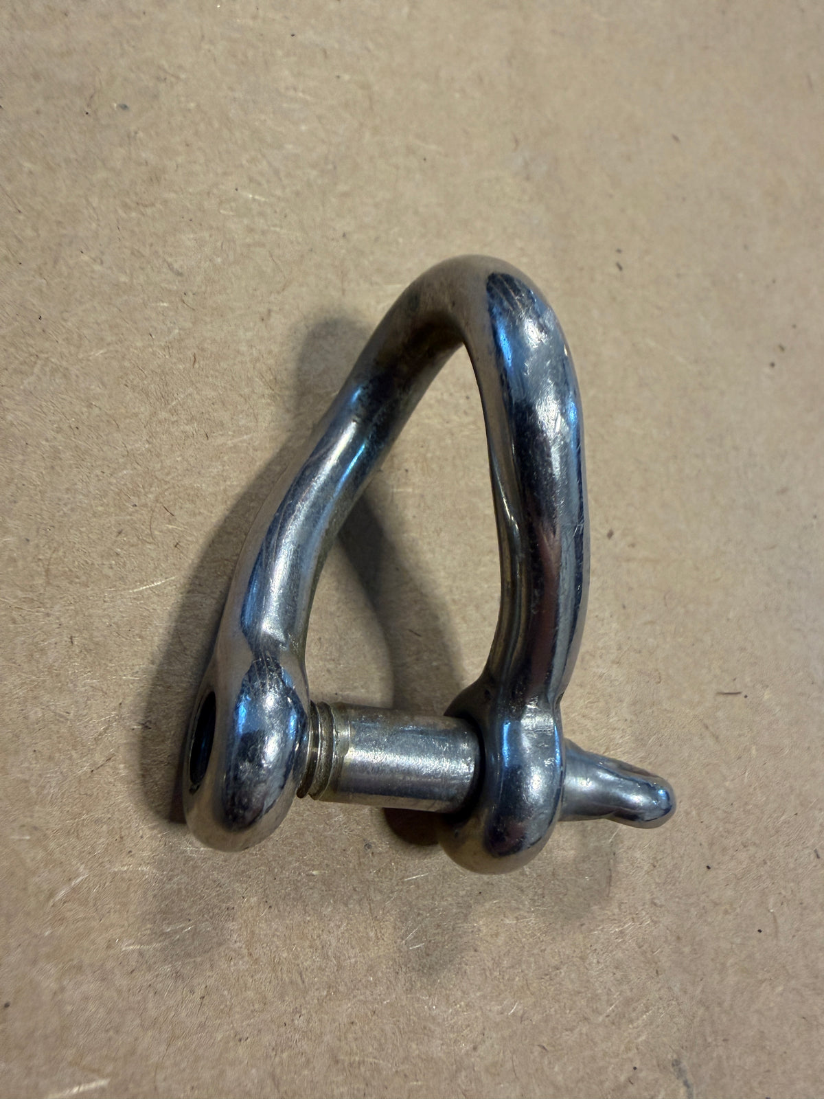 Twist Shackle - 5/16" Pin Diameter x 5/8" Width x 2 1/8" Length