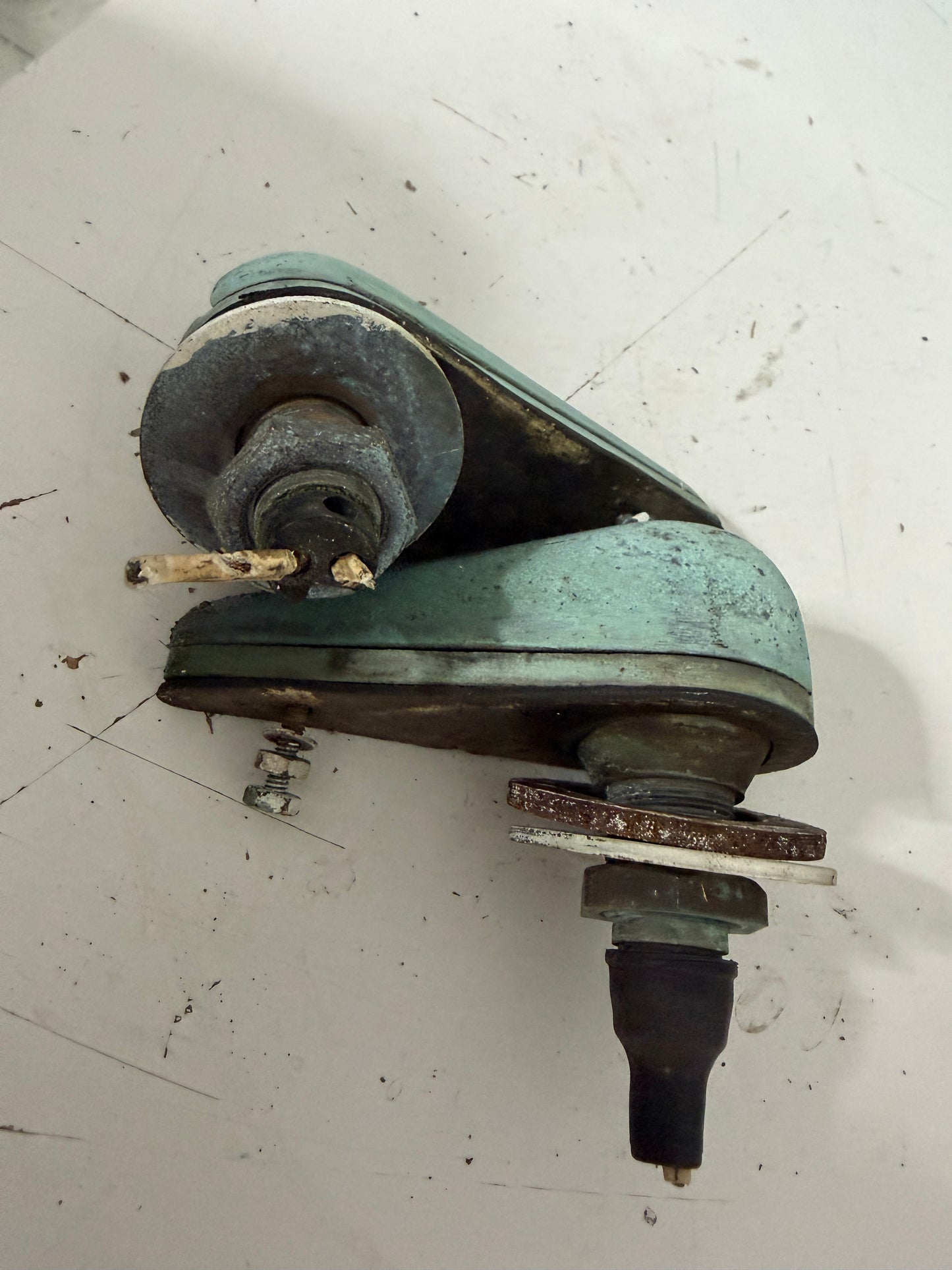 PAIR Vintage Bronze Red/Green Glass Lens Navigation Lights - Sailmaster 22