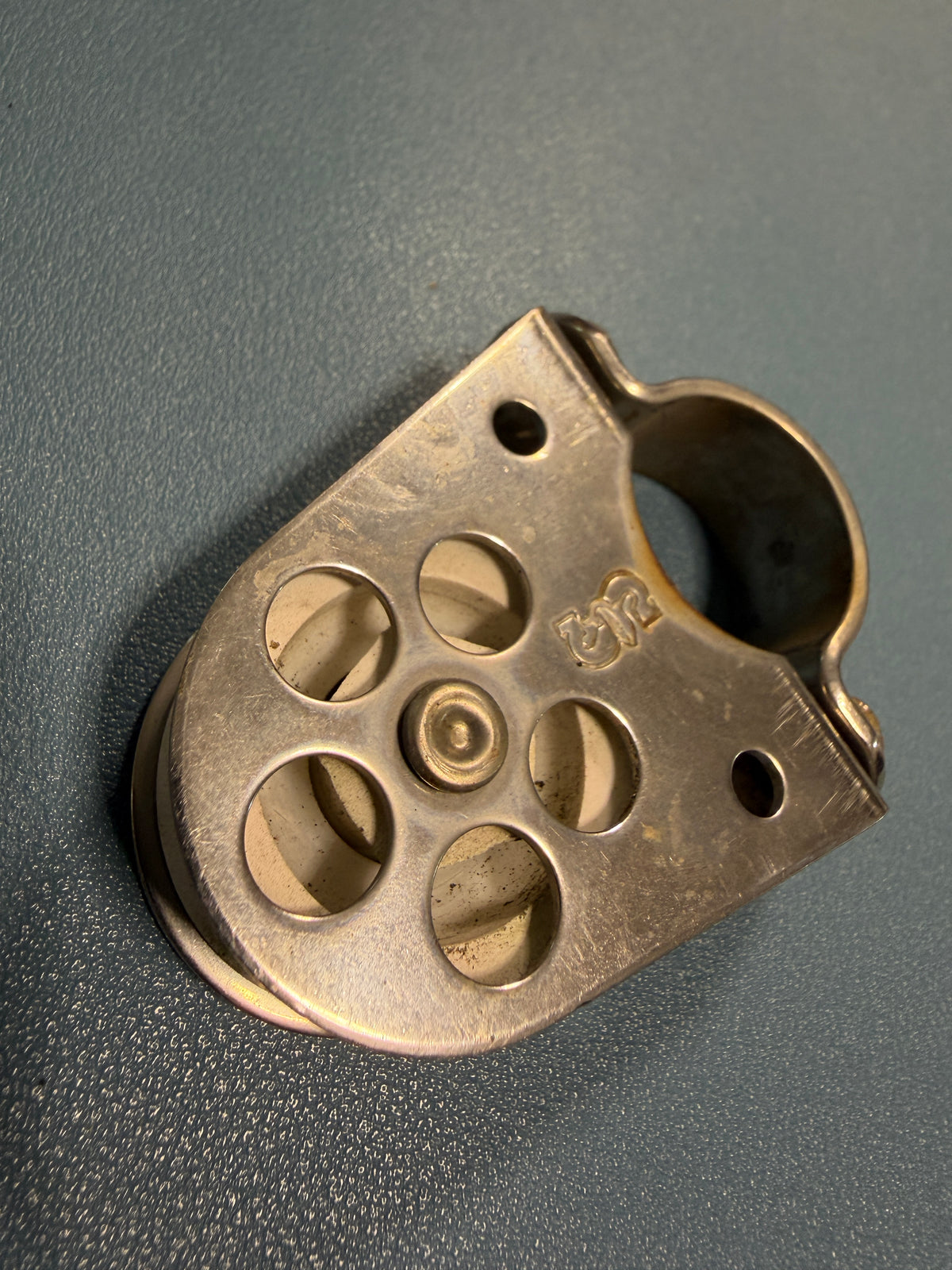 Schaefer Clamp On Stanchion Furling Lead Block - 1” Tubing