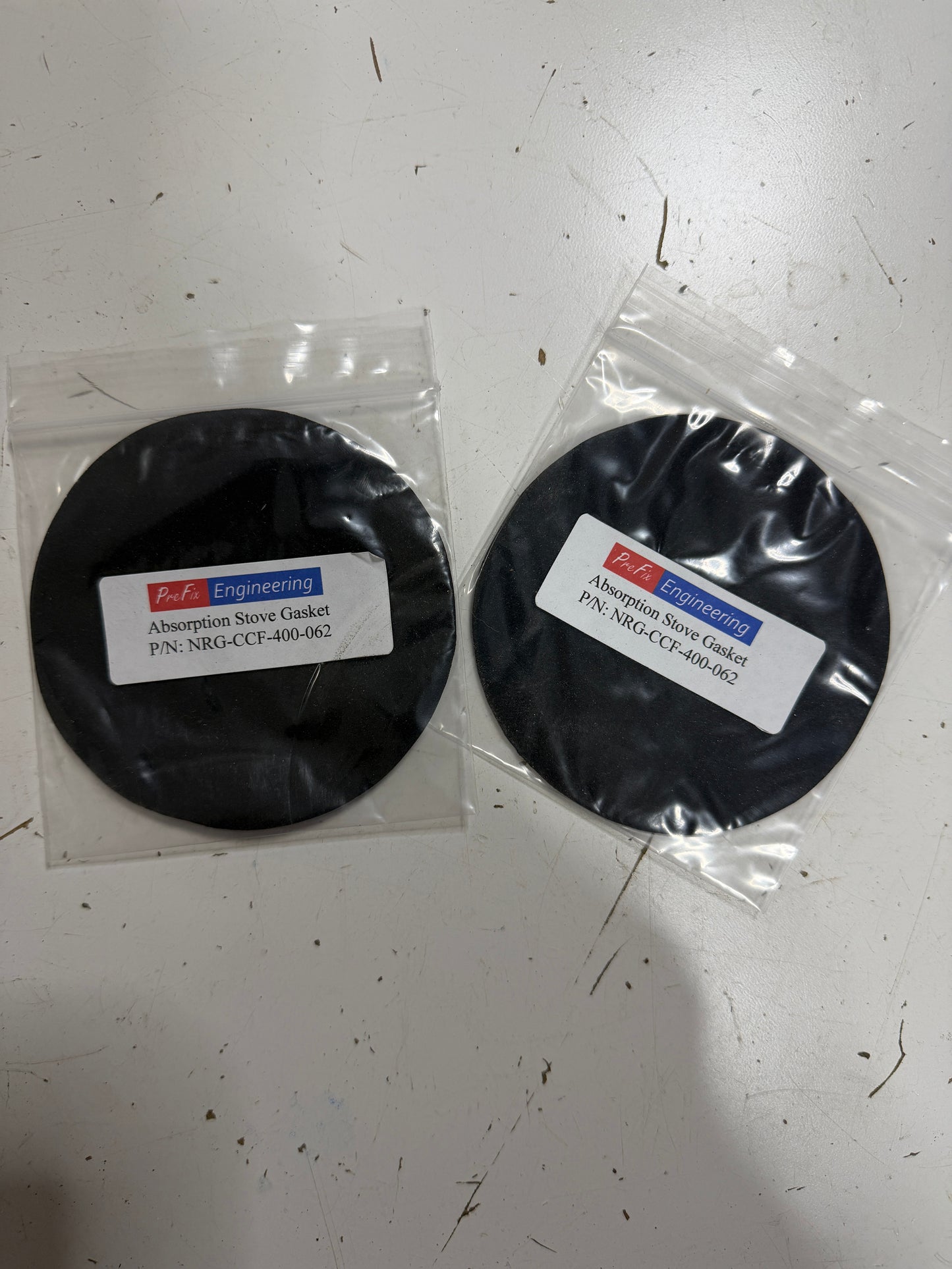 PAIR Absorption Stove Gasket Pads For Origo - NEW