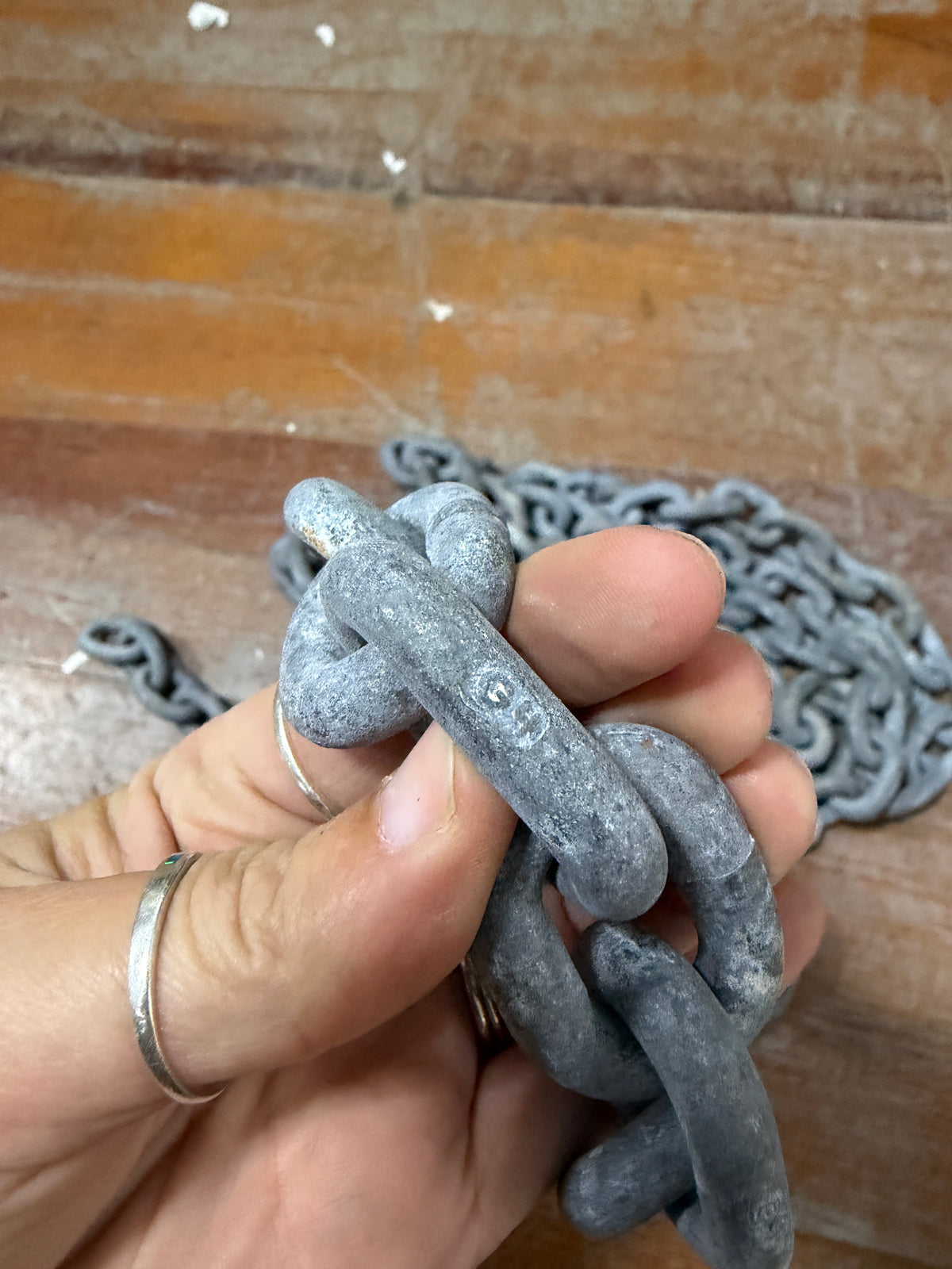16" OF G4 Galvanized Chain