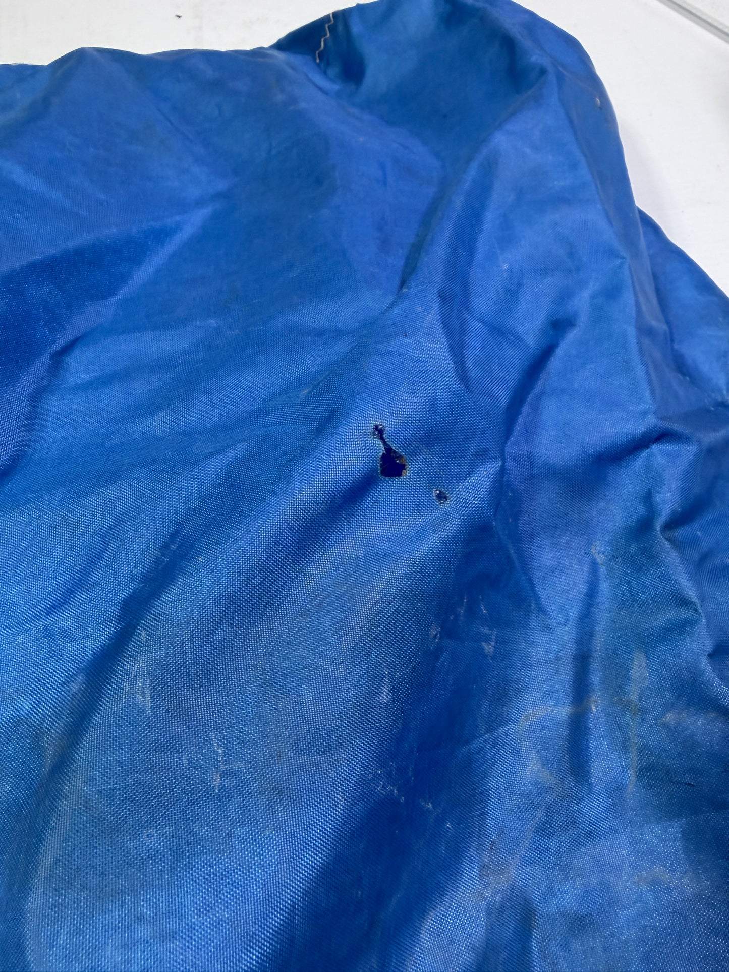 Blue Sail Bag - Small Holes - 36" Tall x 16" Squared Base